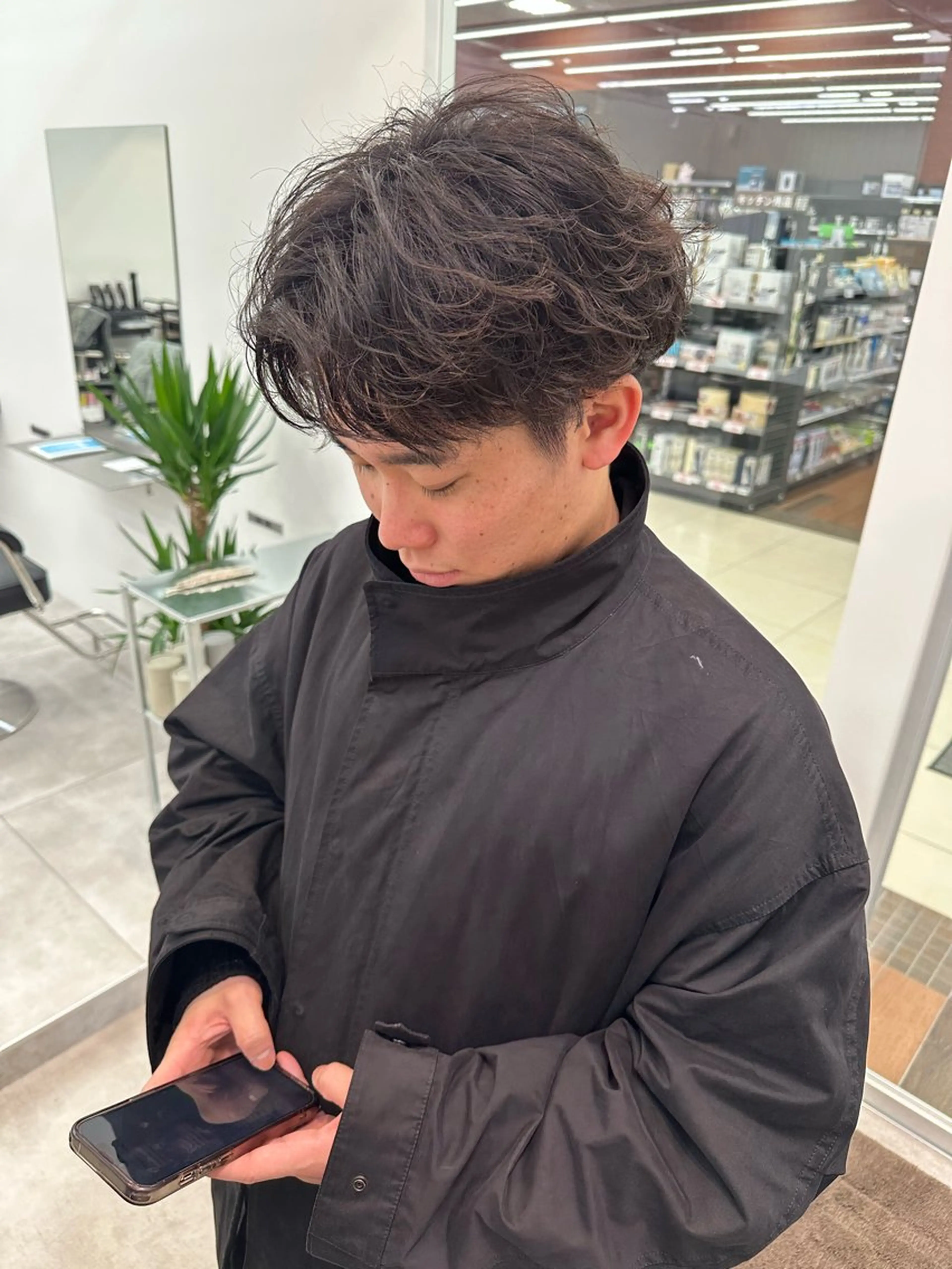 メンズ メンズパーマ/波巻き 桜井凌平のヘアスタイル