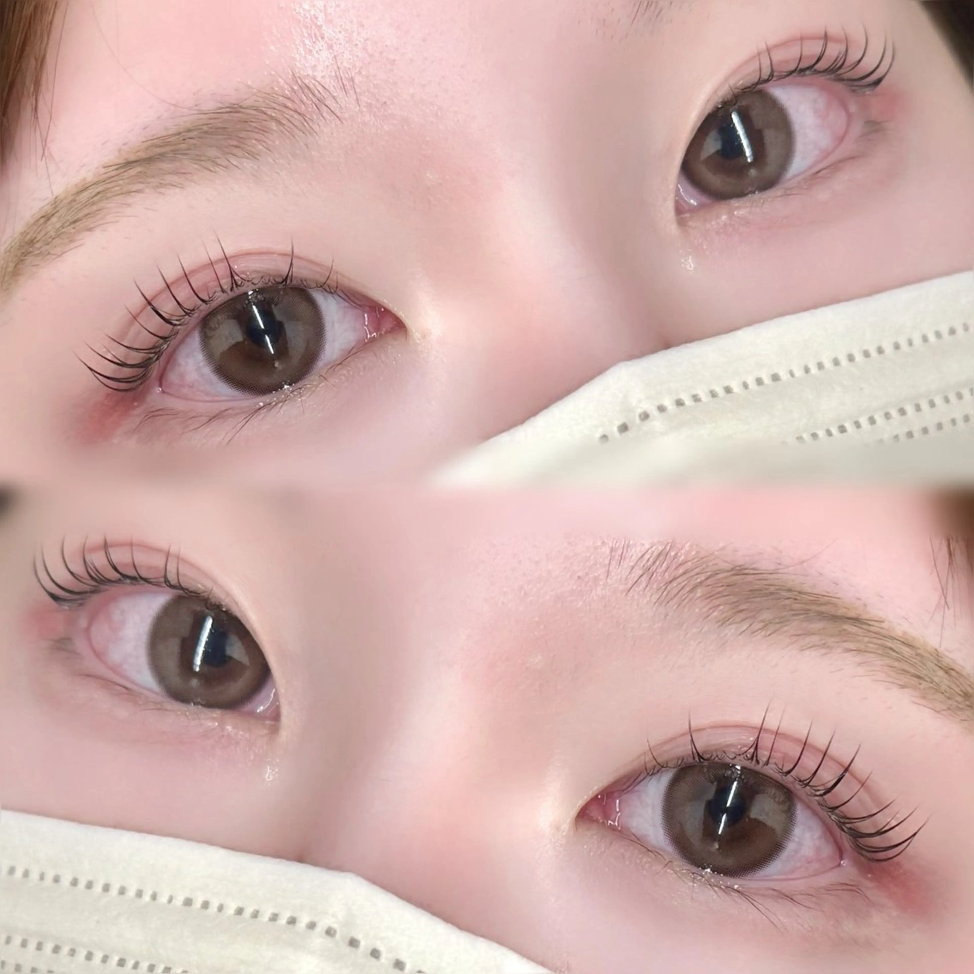 マツエク・マツパ まつげパーマ マツパ ☘️Moe☘️骨格・ まぶた似合わせパーマのマツエク・マツパデザイン