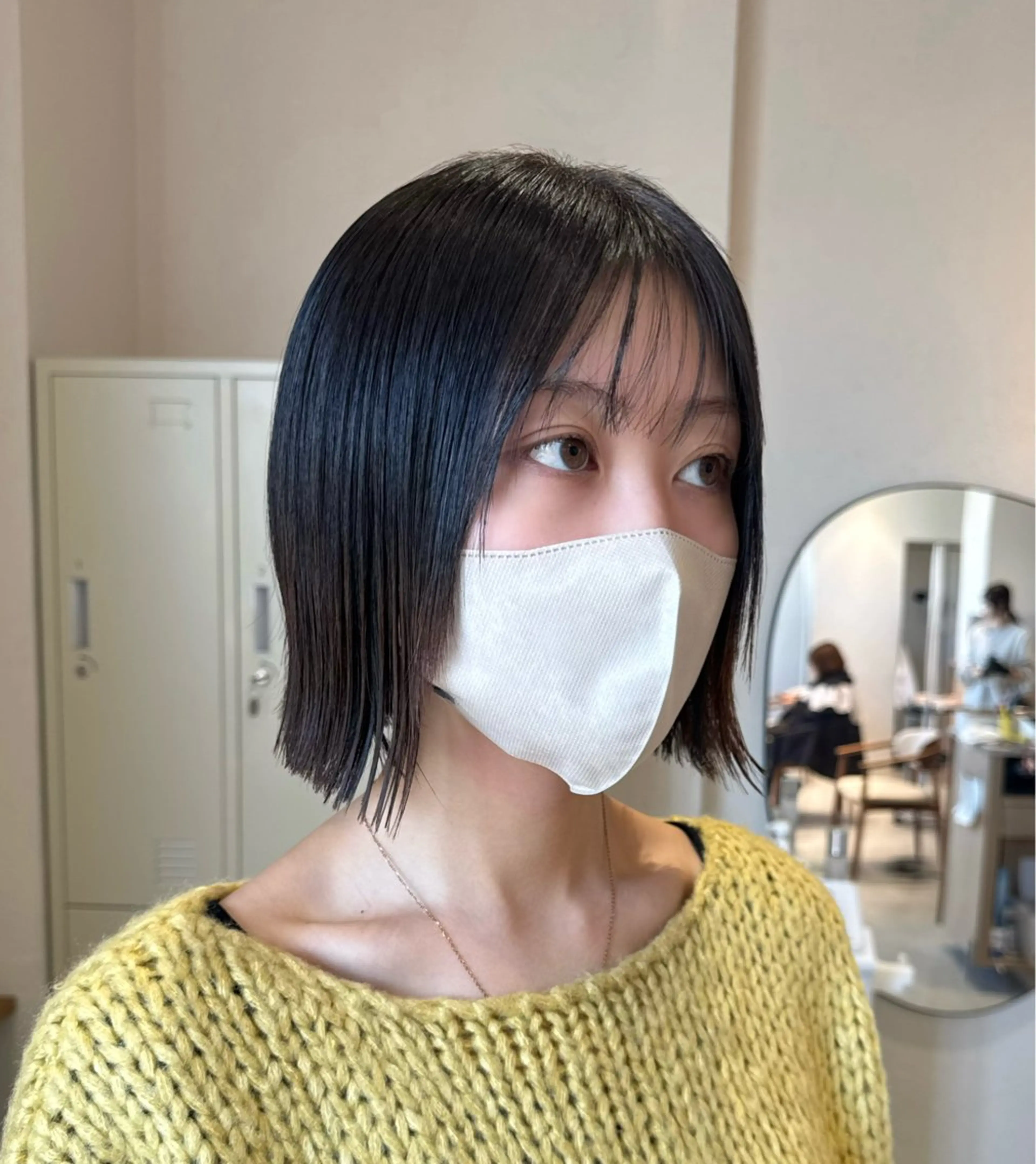 ミディアム カット 村田 茉優のヘアスタイル