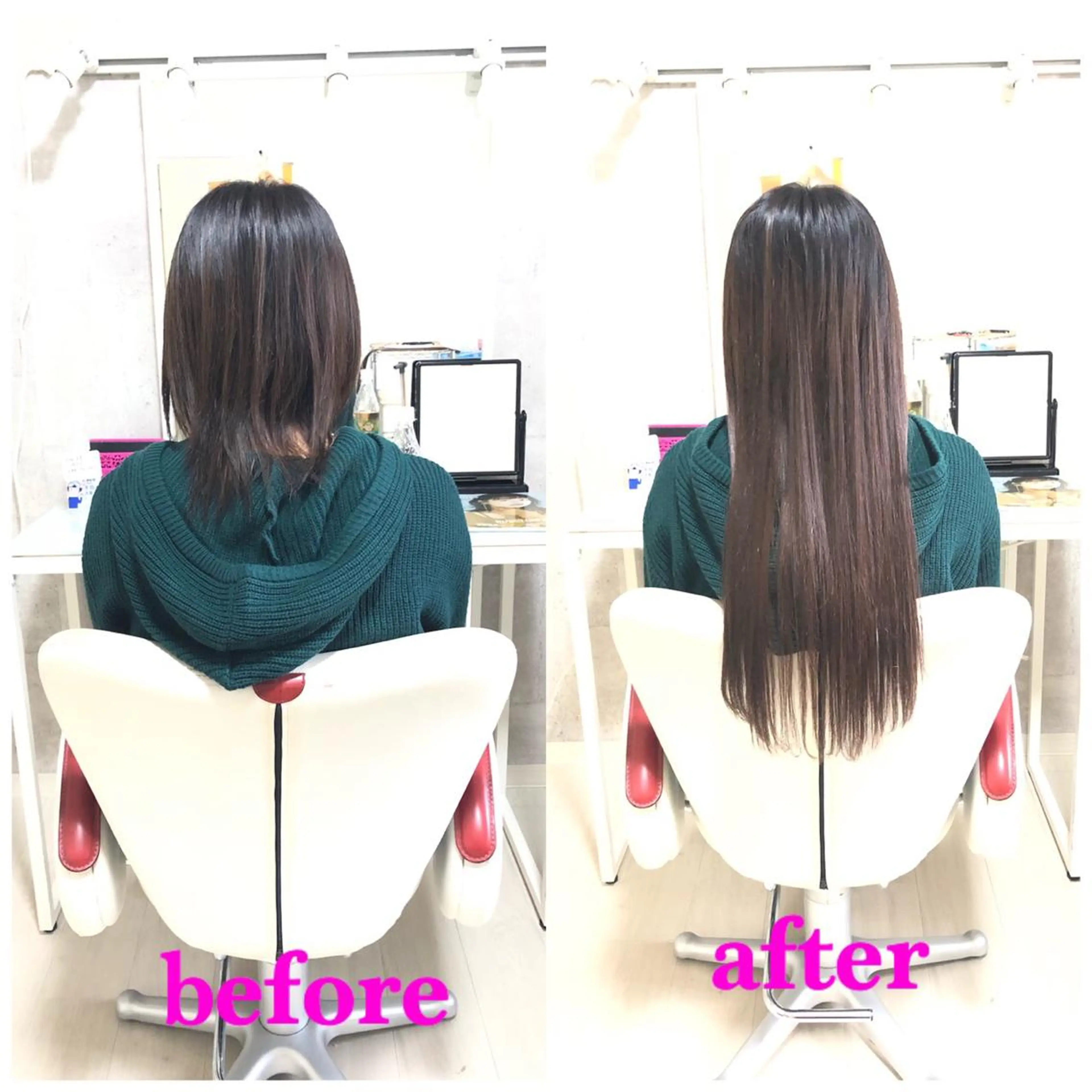 ロング エクステ 🌸ドレスアップ 心斎橋店🌸のヘアスタイル