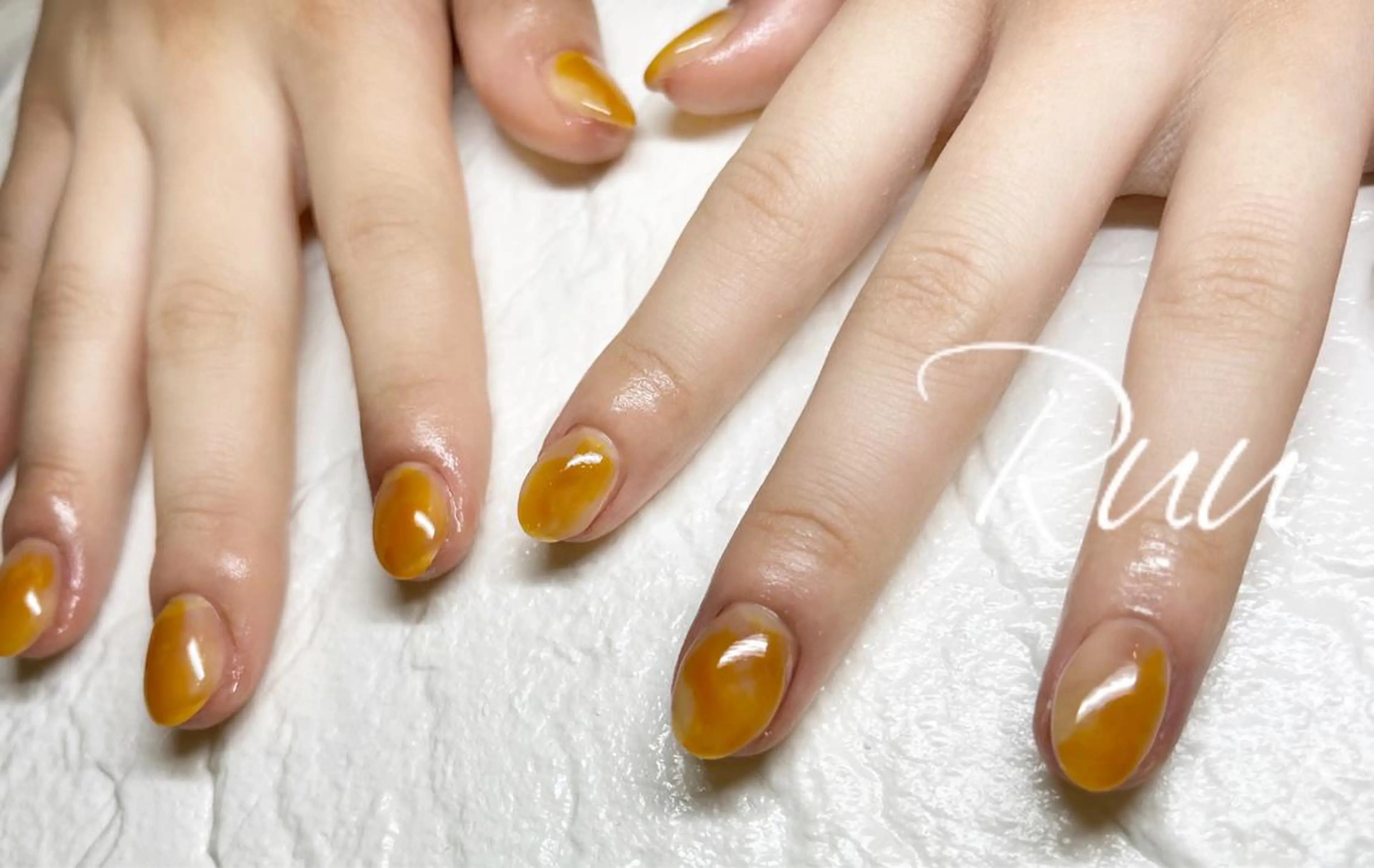 ネイル アートネイル フットネイル フレンチネイル キラキラネイル 韓国ネイル Nail salon Ruuのネイルデザイン