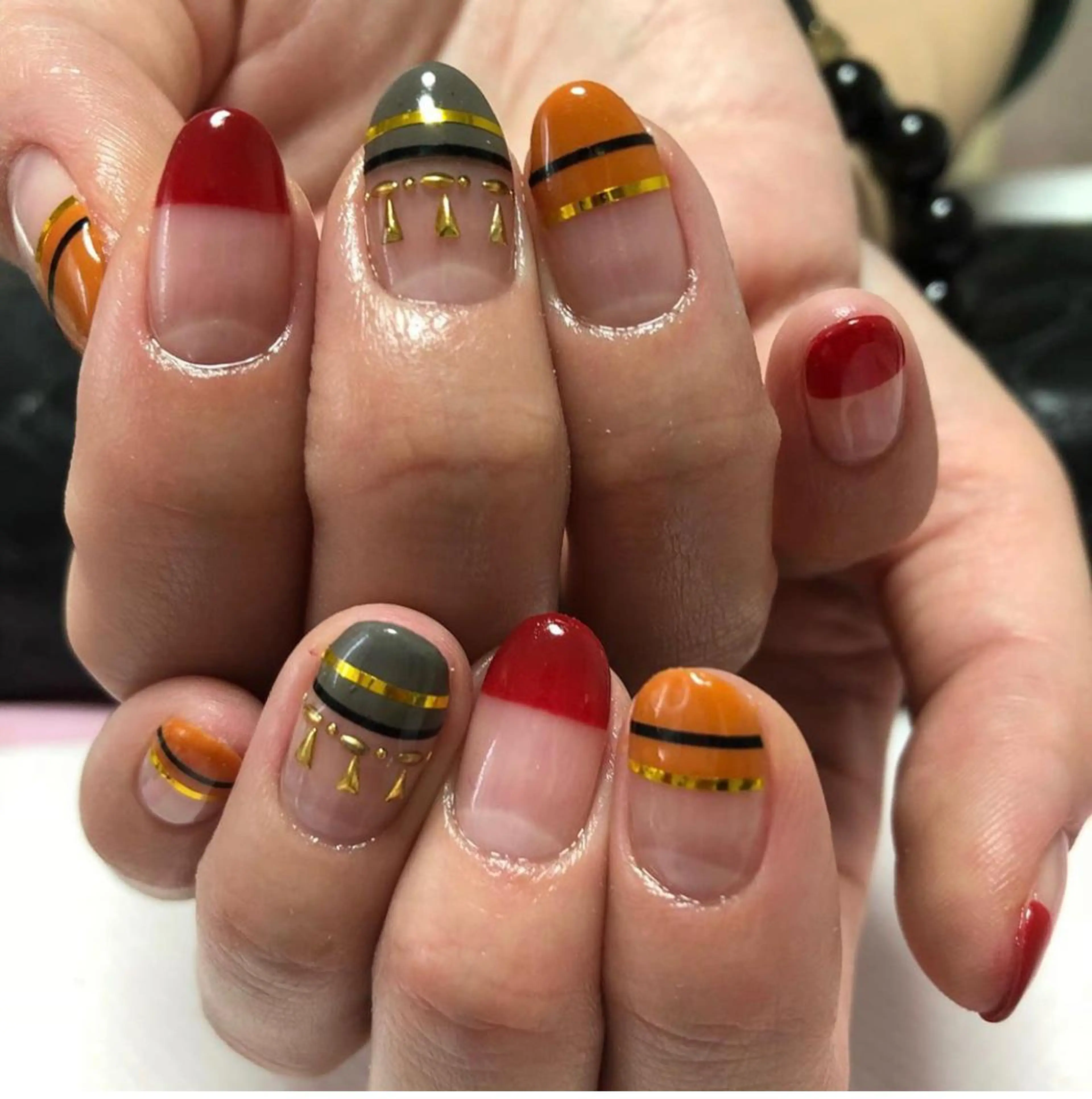 ネイル オフィスネイル Nailsalon Ｒ《喜多見3分》のネイルデザイン