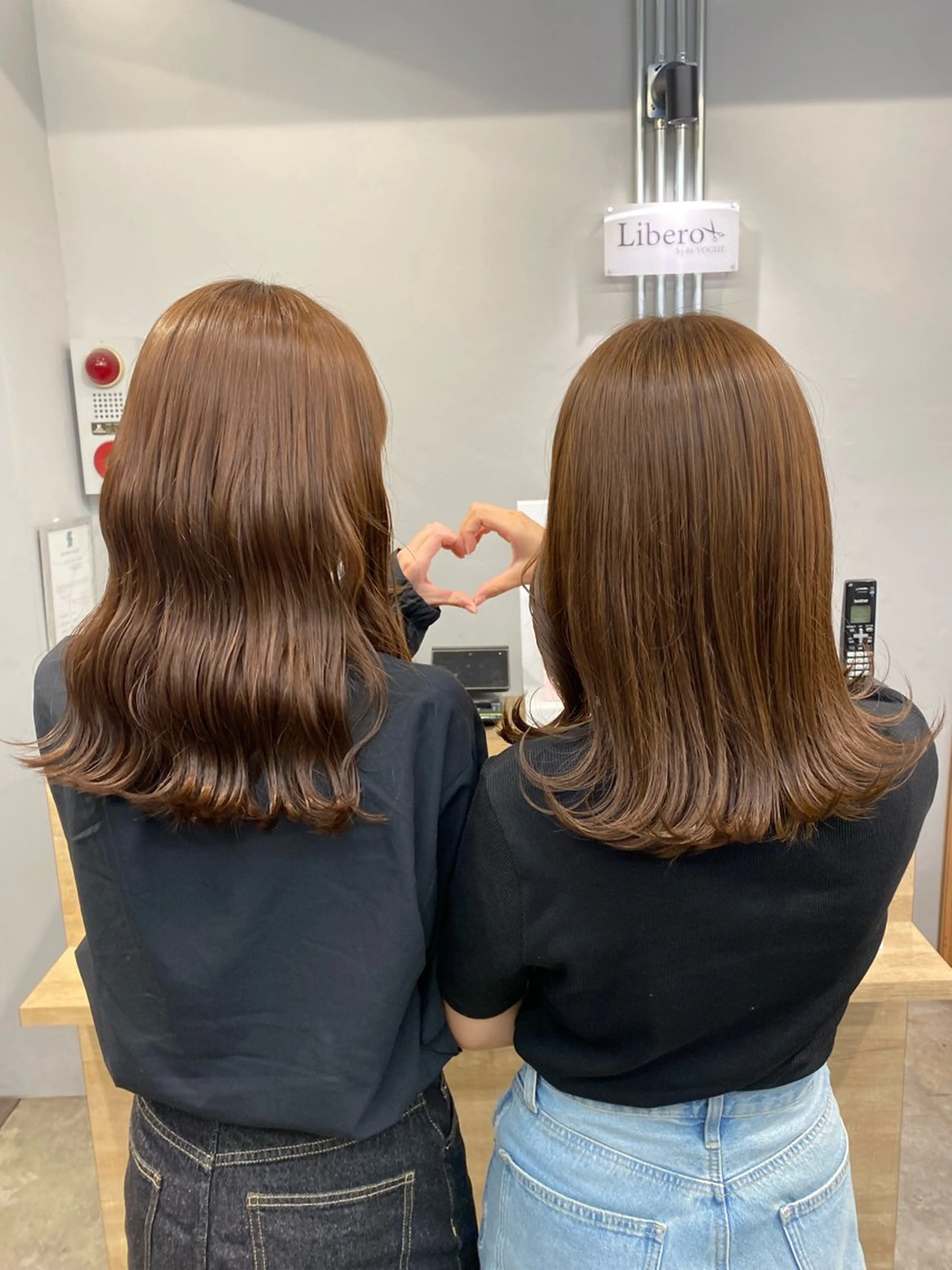 ミディアム カラー 🐾Libero🐾 柏　KONOMIのヘアスタイル