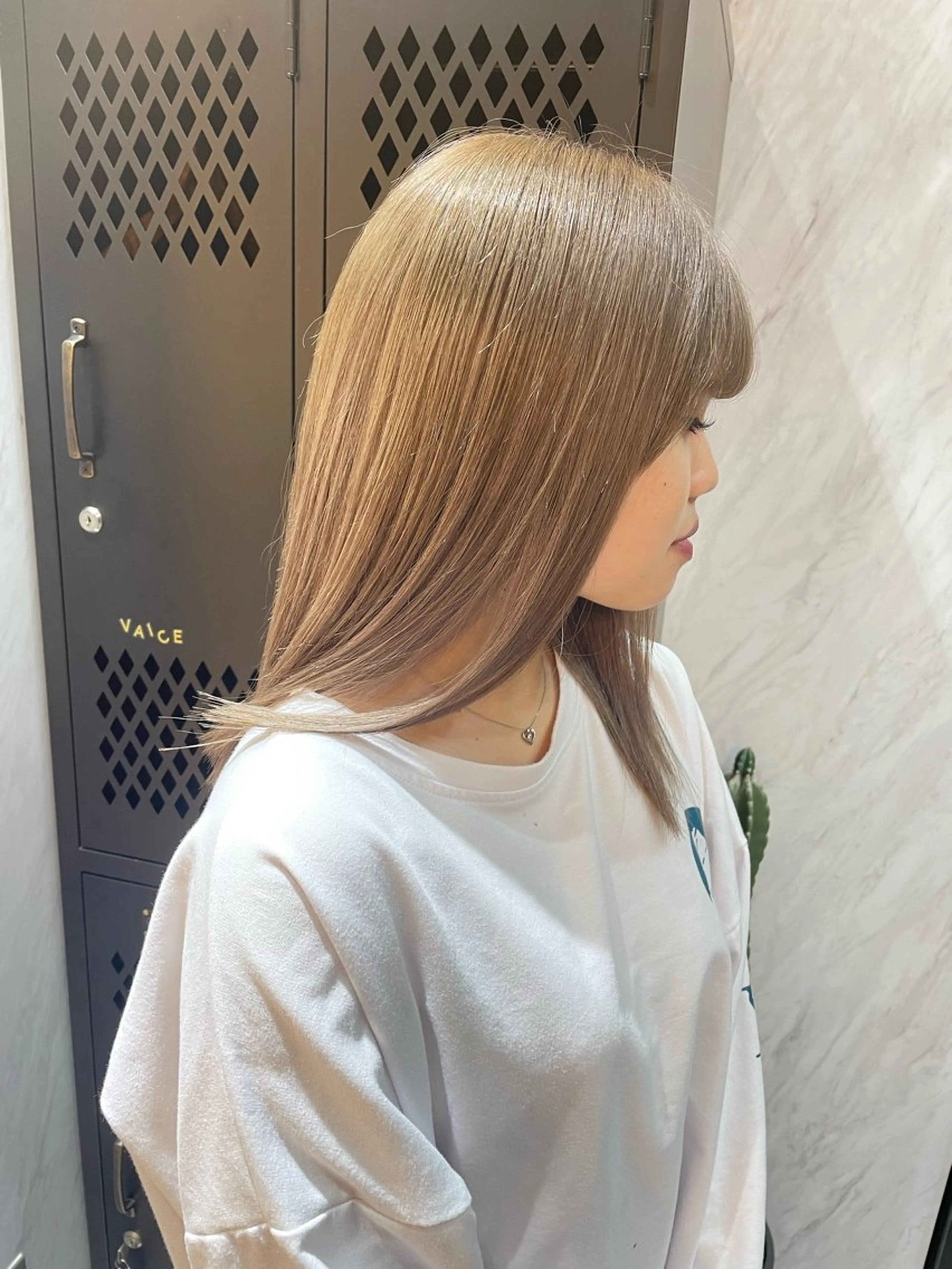 ミディアム 似合わせカット🫧透 明感カラー🫧maiのヘアスタイル