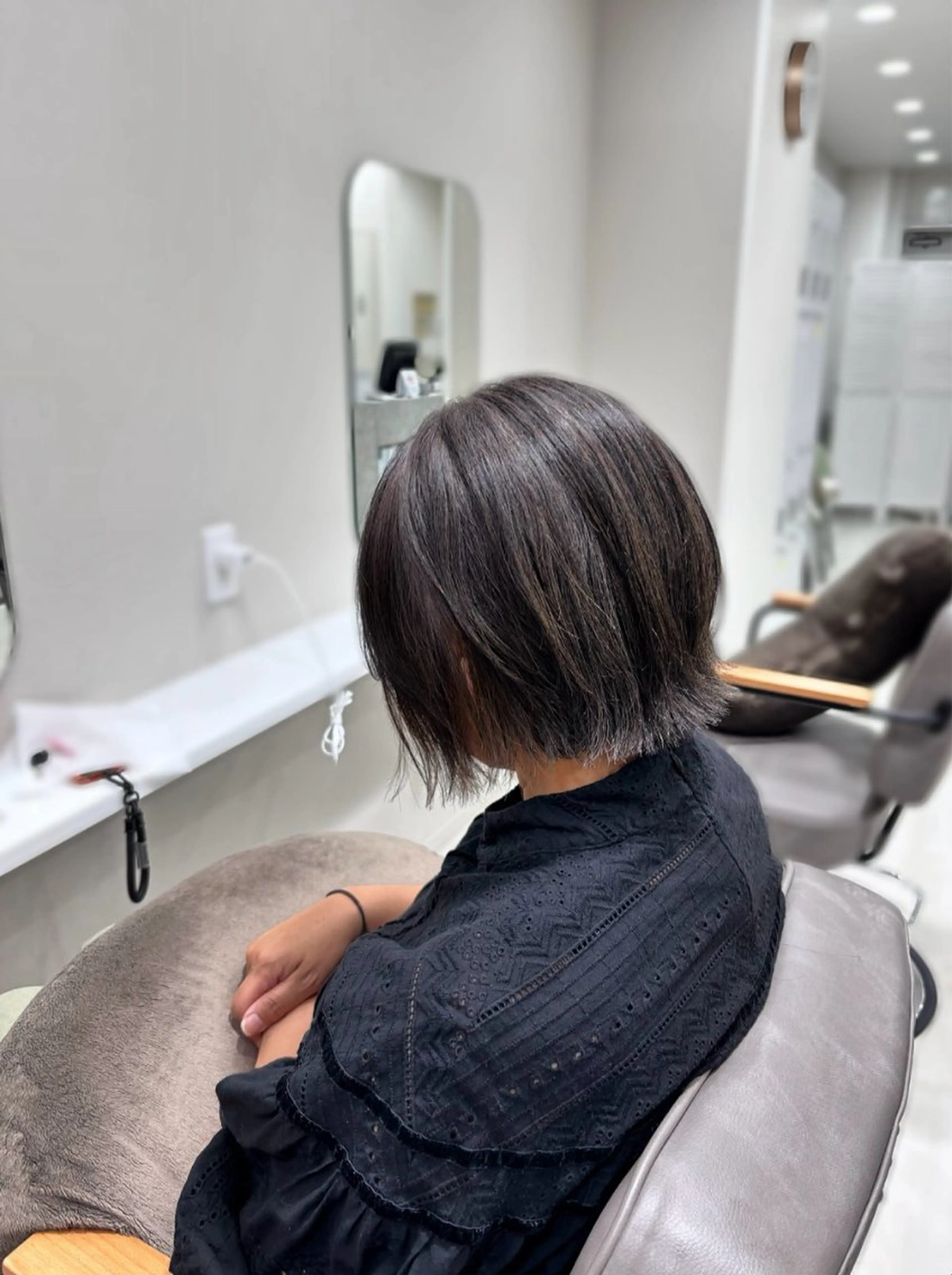 ミディアム ボブレイヤー ボブ レイヤーカット カット 🌿髪質改善/レイヤ ー🌿ひかるんのヘアスタイル