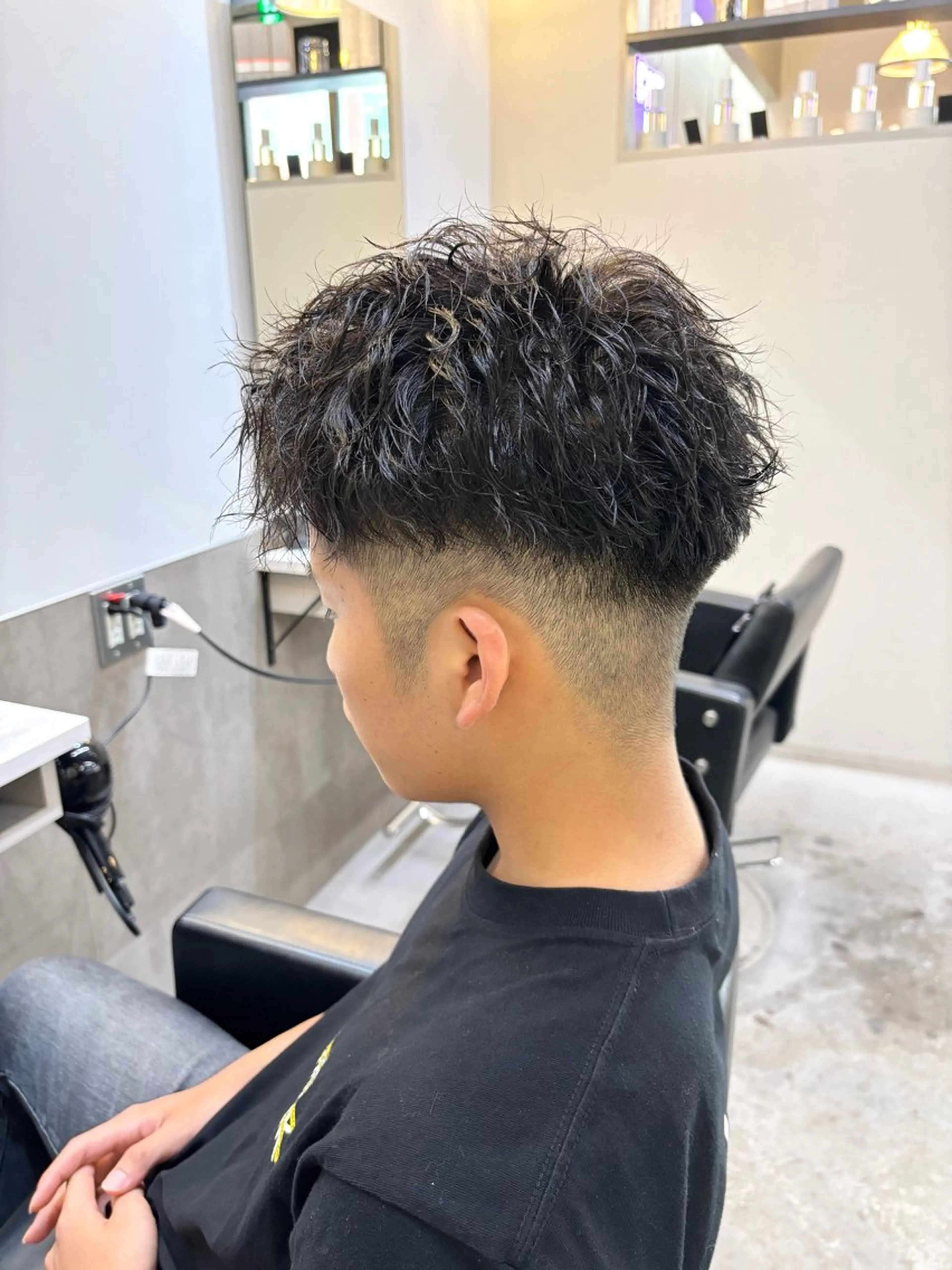 パーマ メンズ カット パーマ レイヤー/大人メンズ パーマ🌀 平島拓也のヘアスタイル