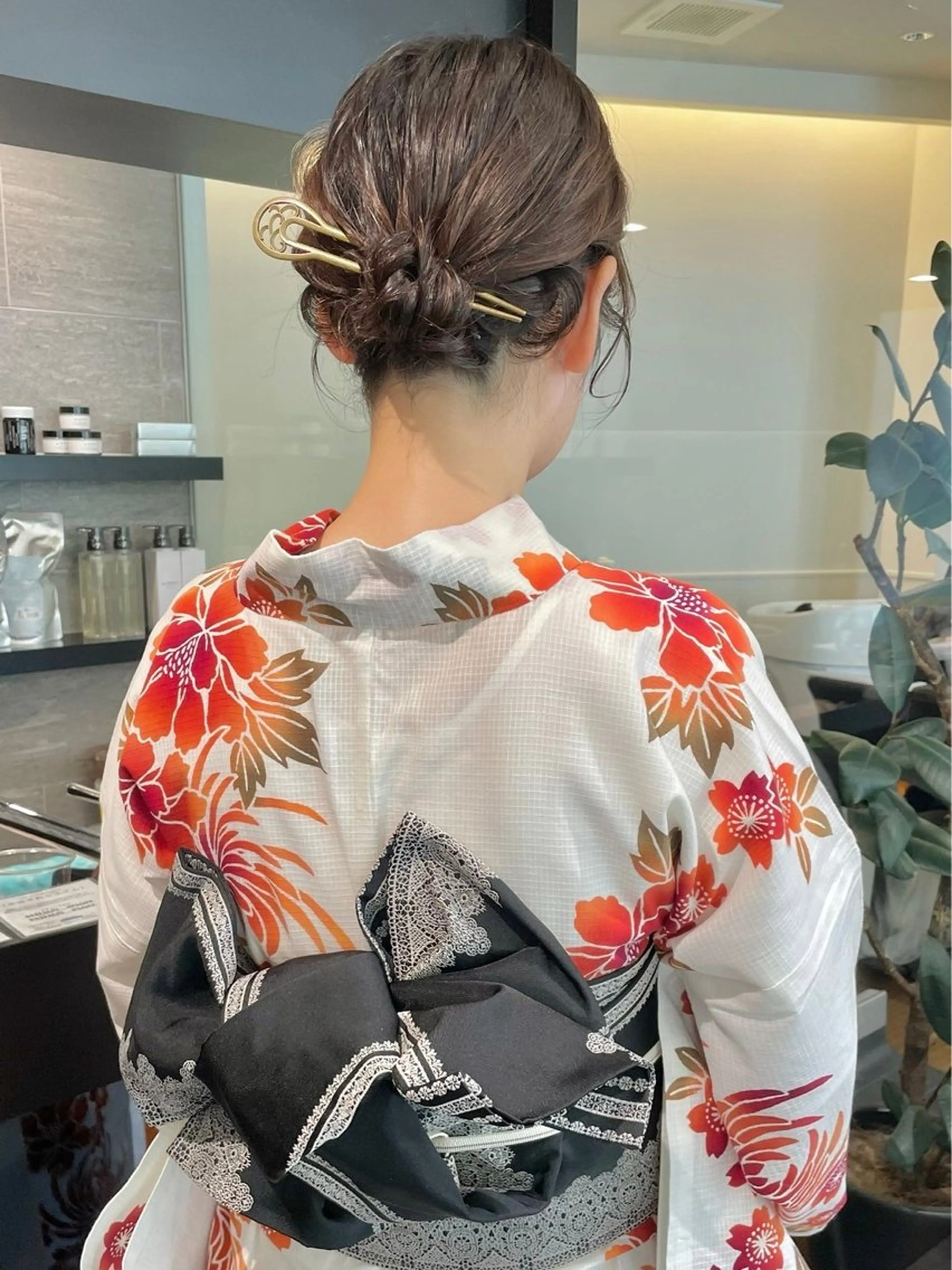 ブリーチなし ダブルカラー/ゆなのヘアスタイル