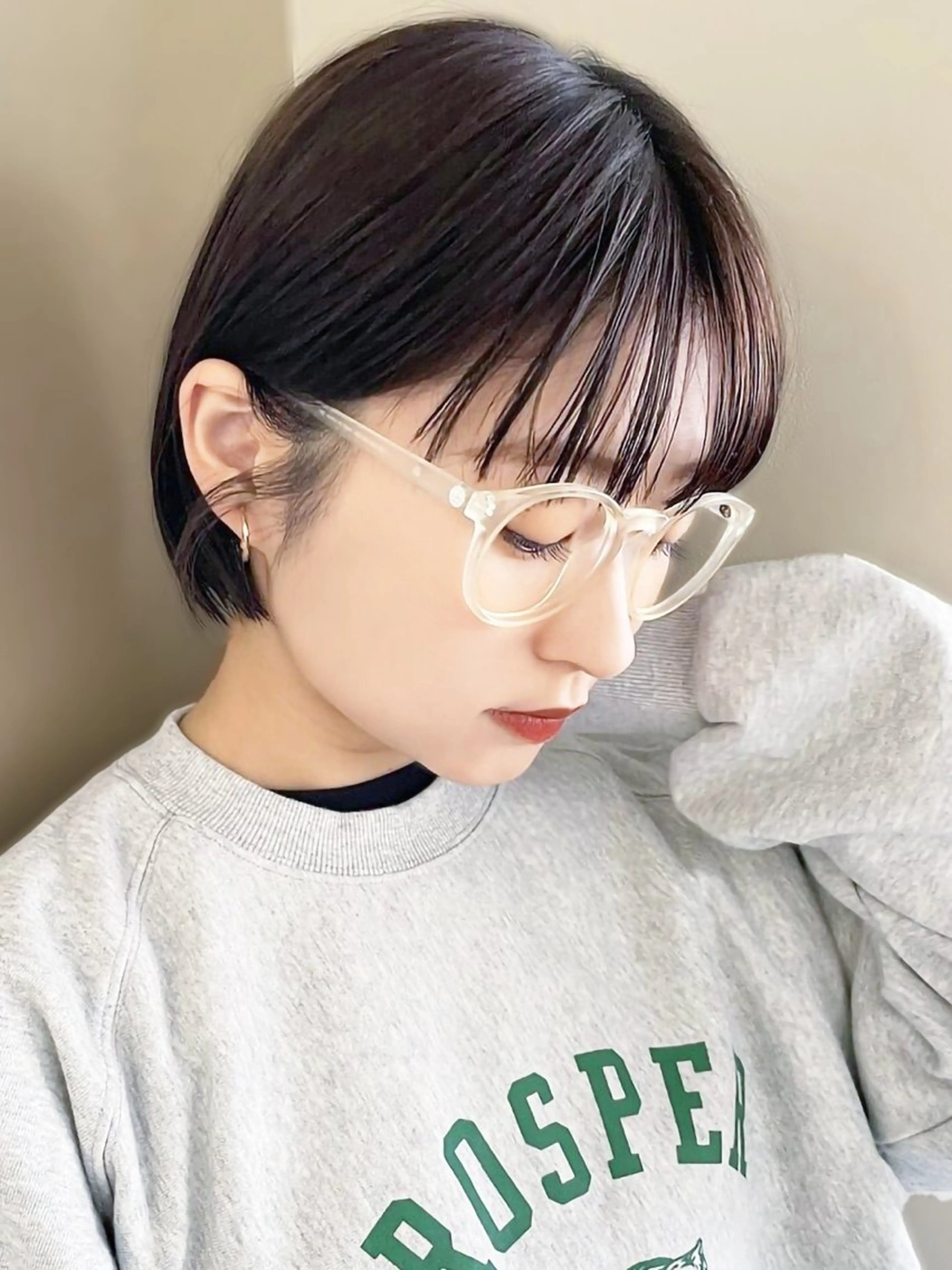 ショート 髪質改善 トリートメント カット 縮毛矯正 トリートメント 【店長】韓国ヘア/ 美髪ケア 野沢綾馬のヘアスタイル