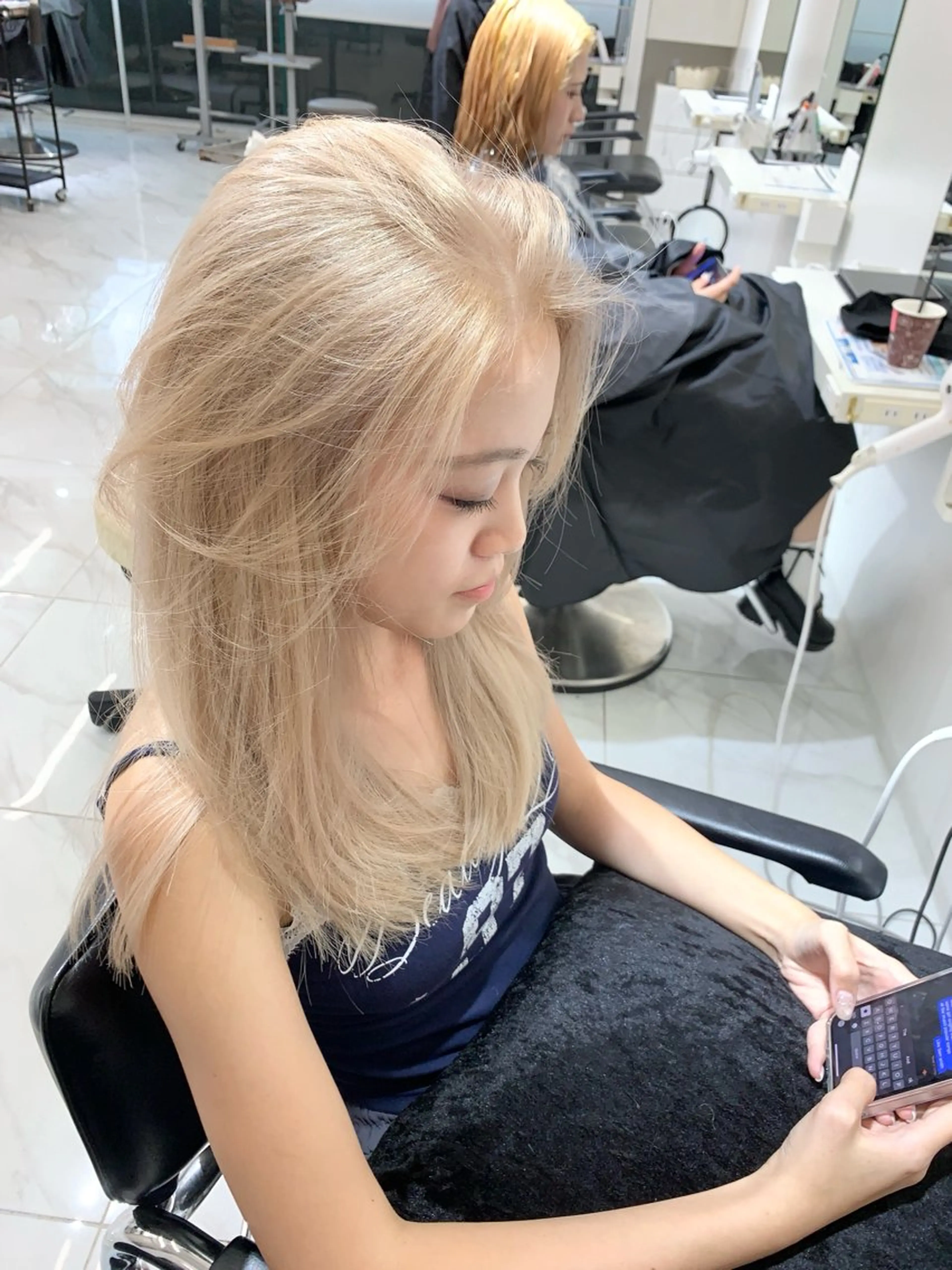 ミディアム カラー 及川 淳哉のヘアスタイル