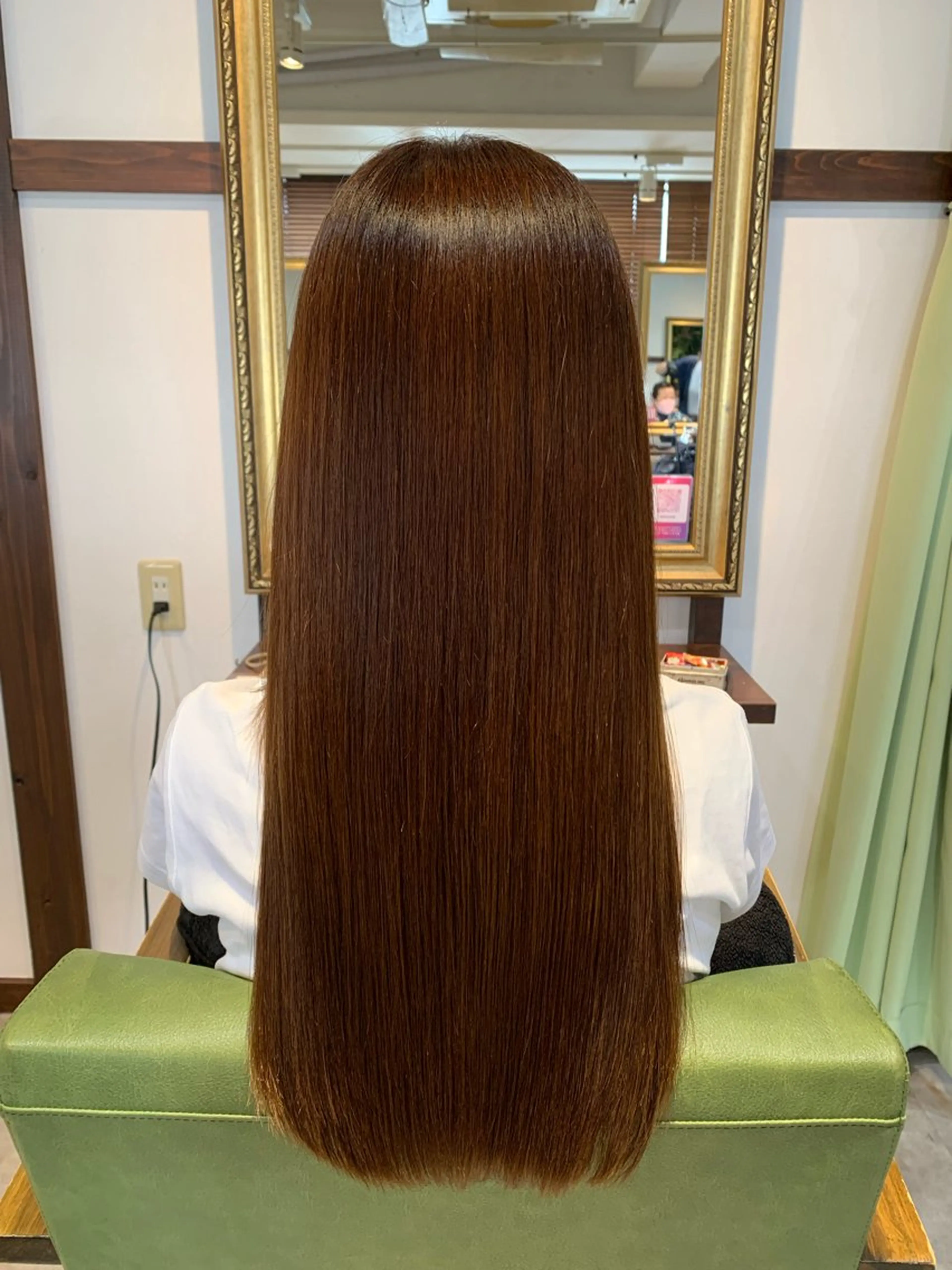 ロング カラー カット ヘアカラー トリートメント newi saLyu 片岡ふきのヘアスタイル