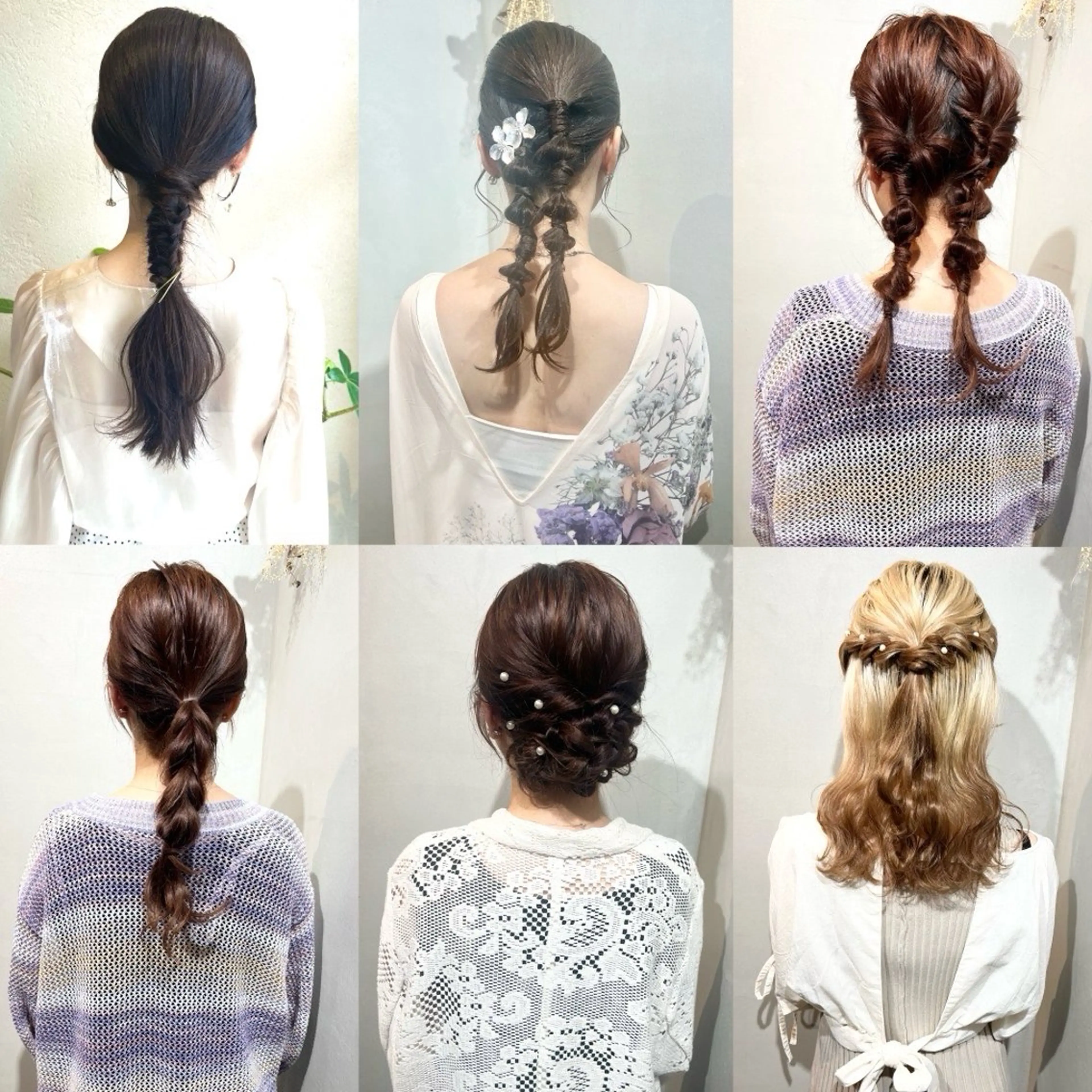 選べるヘアセット🌱 ͛.*の写真