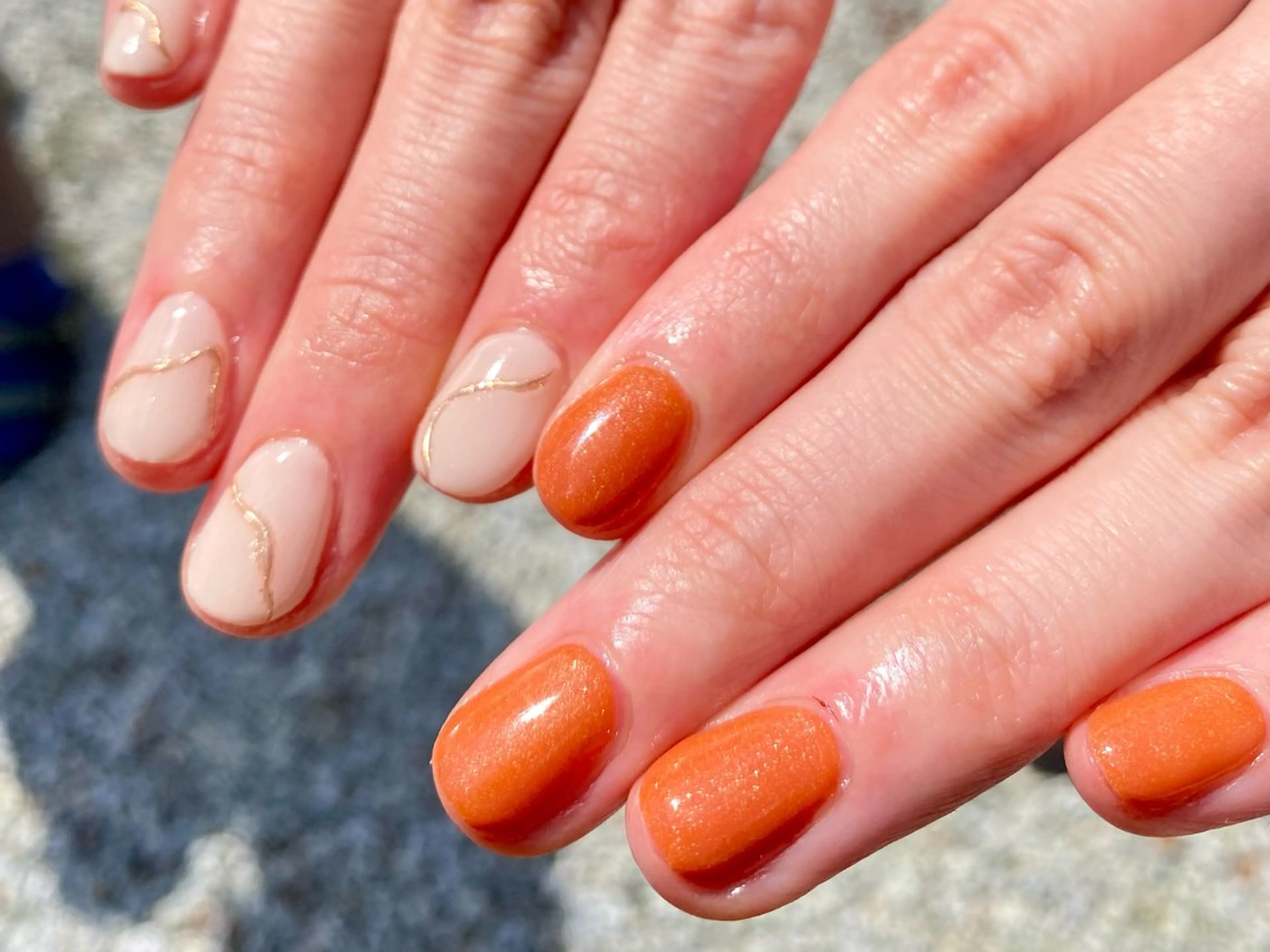 ショート ハンドネイル Mikami Nanaのネイルデザイン