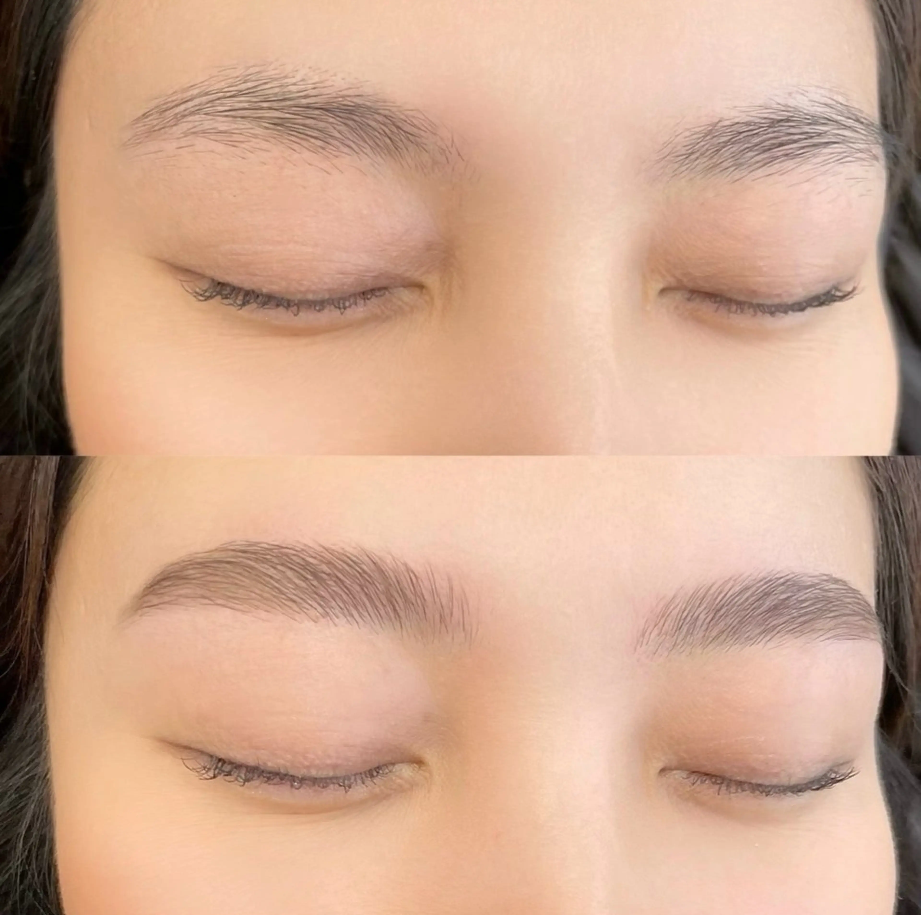 眉毛パーマ+眉毛Wax(メイク仕上げ込み)の写真