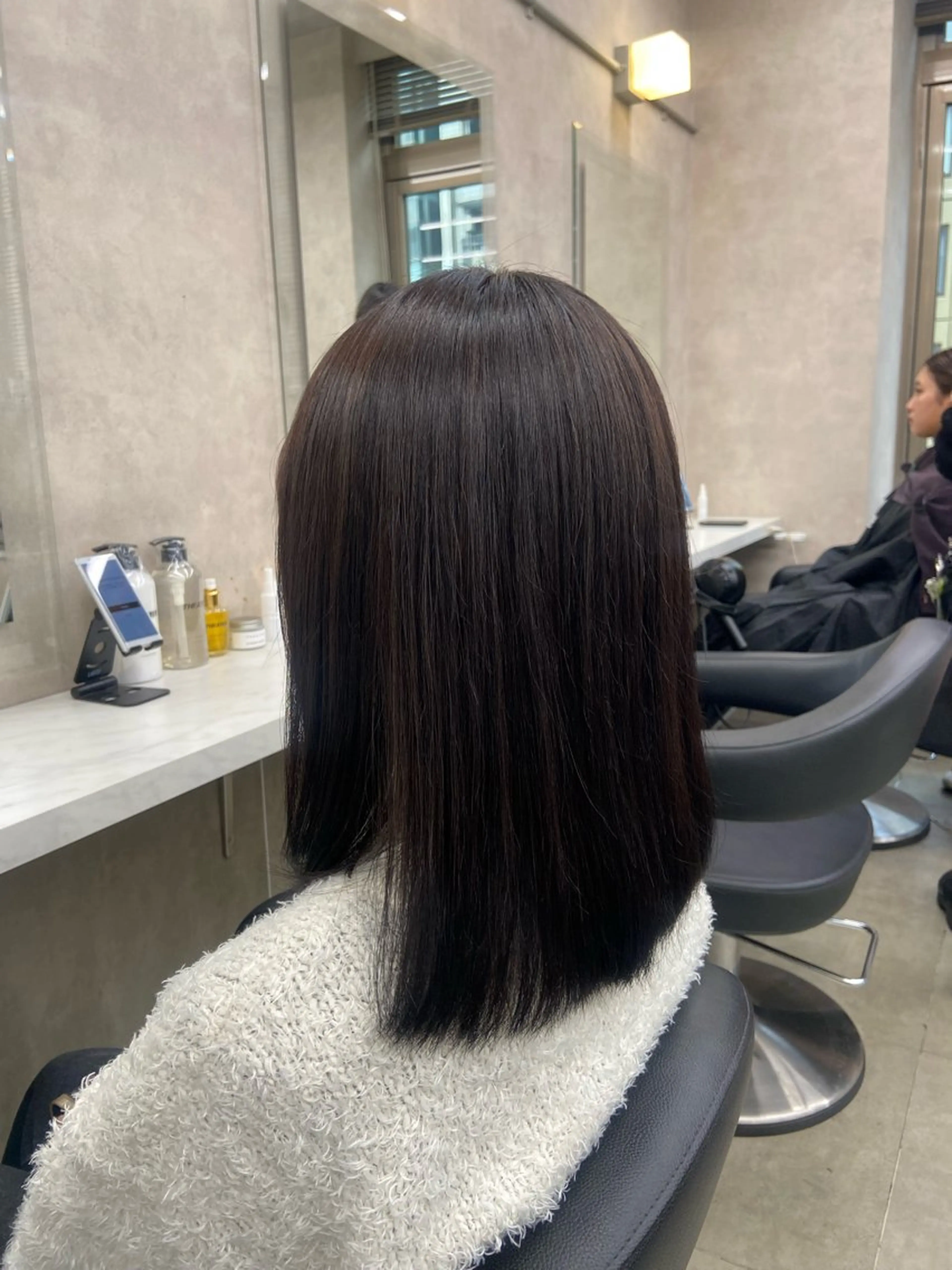 ミディアム カラー ヘアアレンジ Over hair_ misakiのヘアスタイル