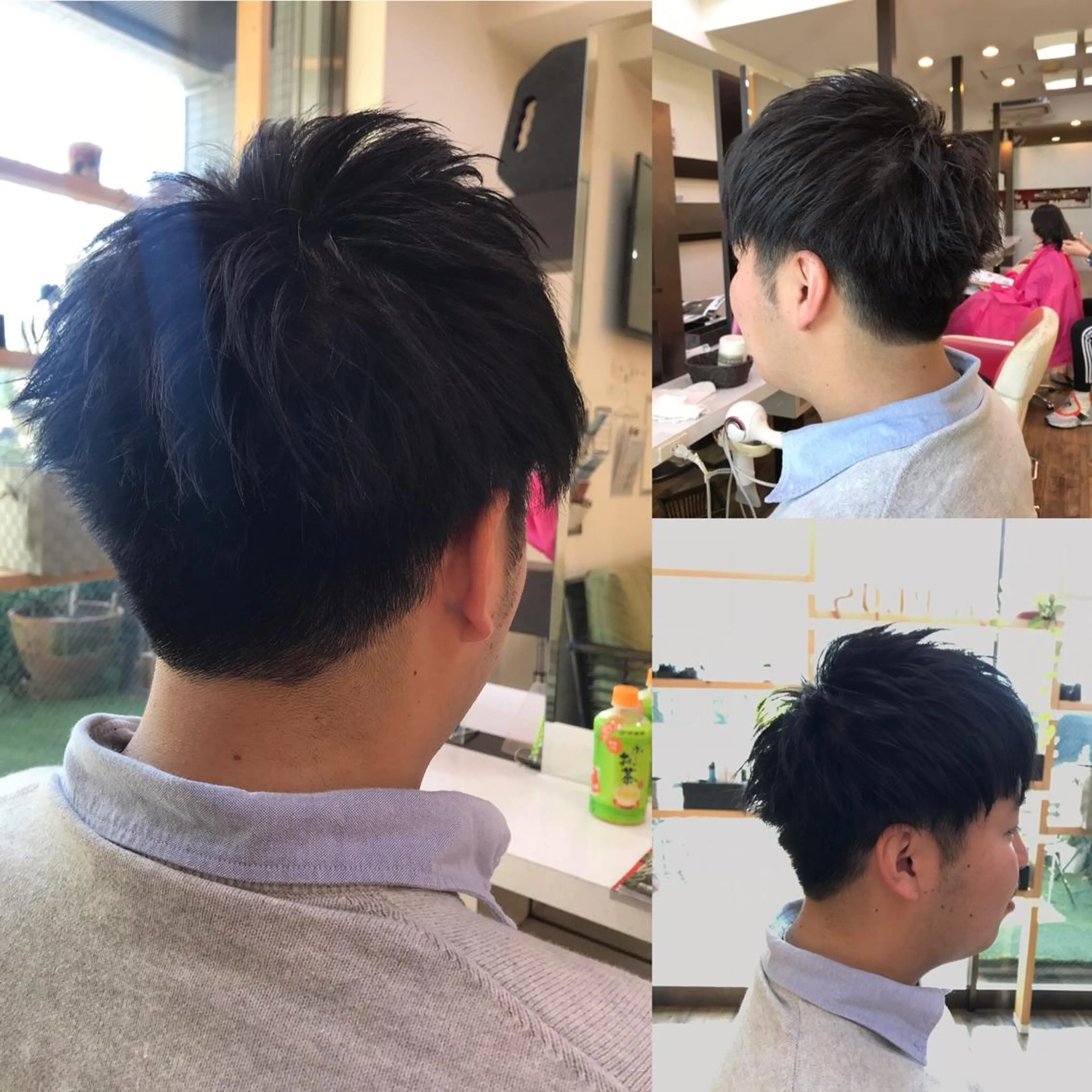 ショート メンズ 刈り上げ ショートヘア カット 赤羽、髪質改善サロン 吉野リョウスケのヘアスタイル