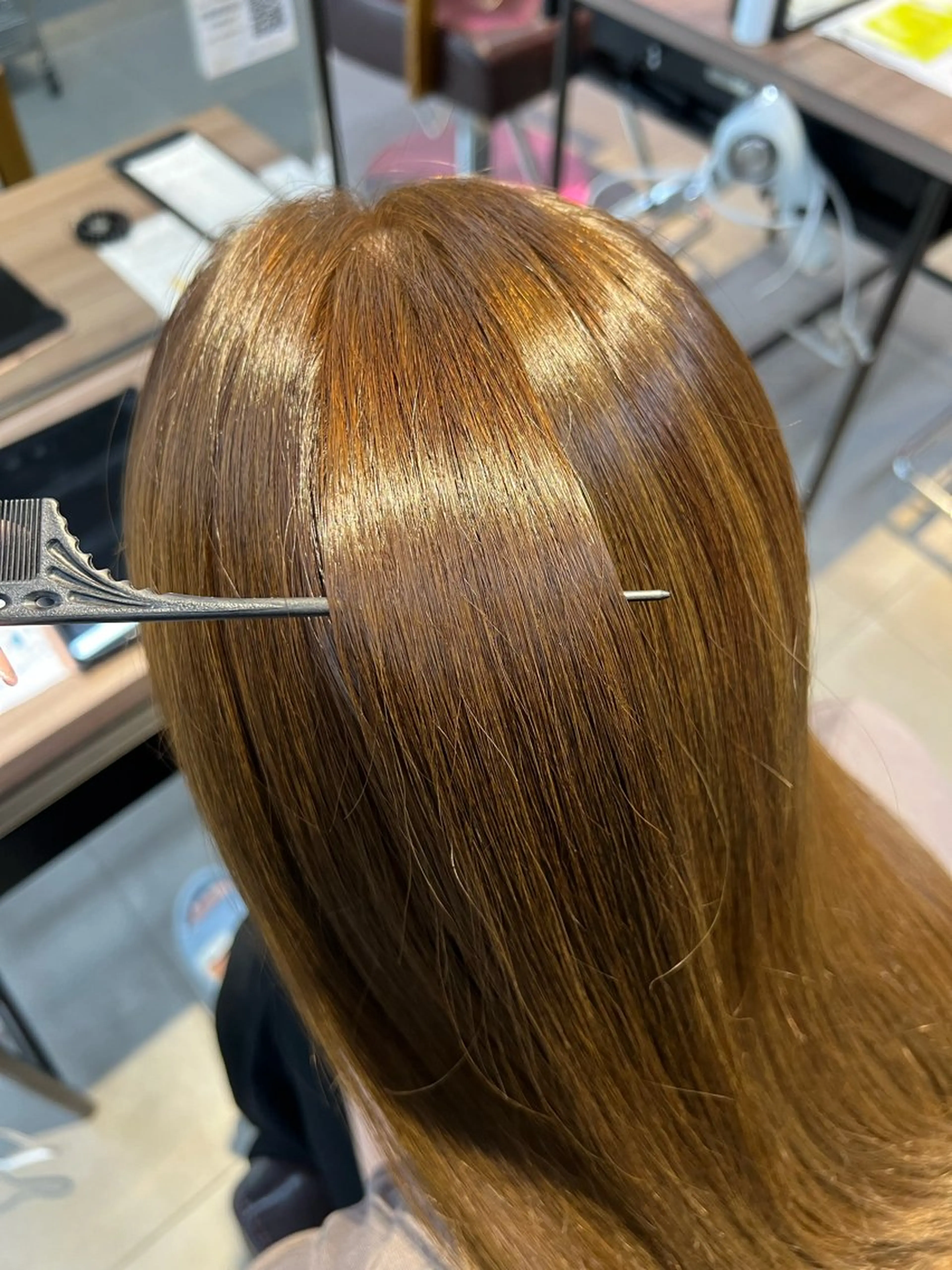 ミディアム ヘアカラー Kako🫧⭐️ アシスタント/モデルのヘアスタイル