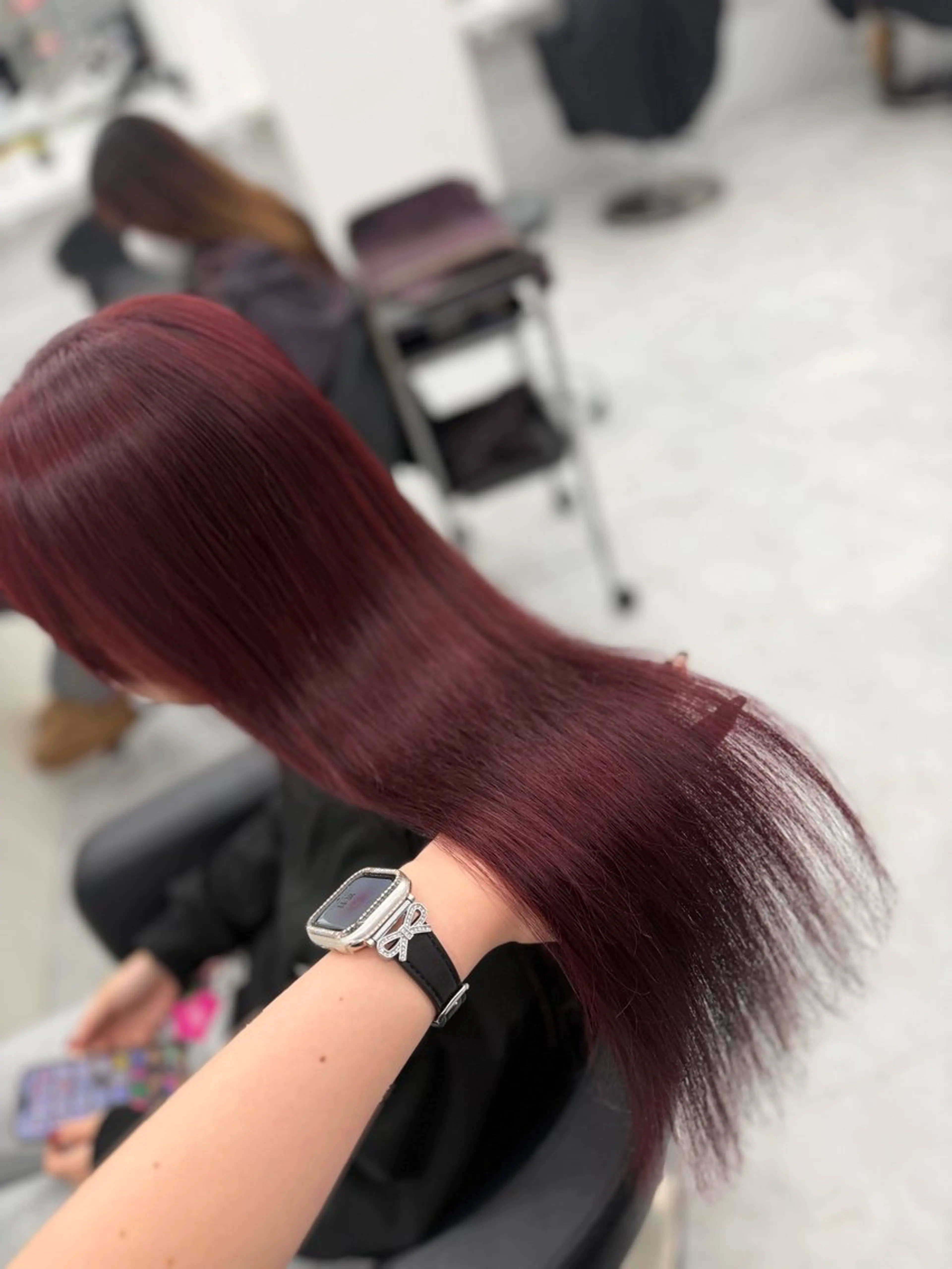 ロング カラー カット ヘアカラー 🤍レイヤー/顔周り /hirari🤍のヘアスタイル