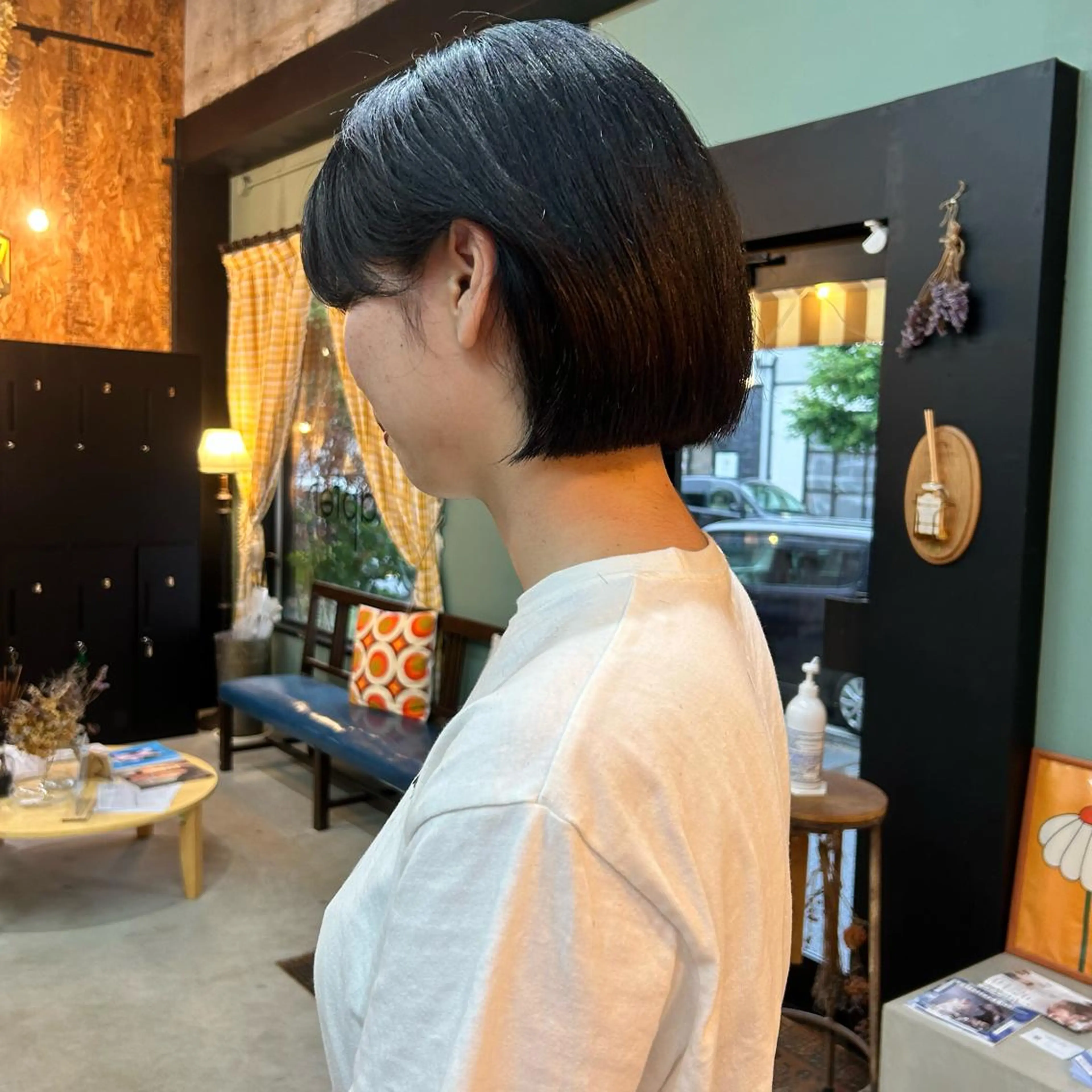 ミディアム 問屋町chapter 日笠快生のヘアスタイル