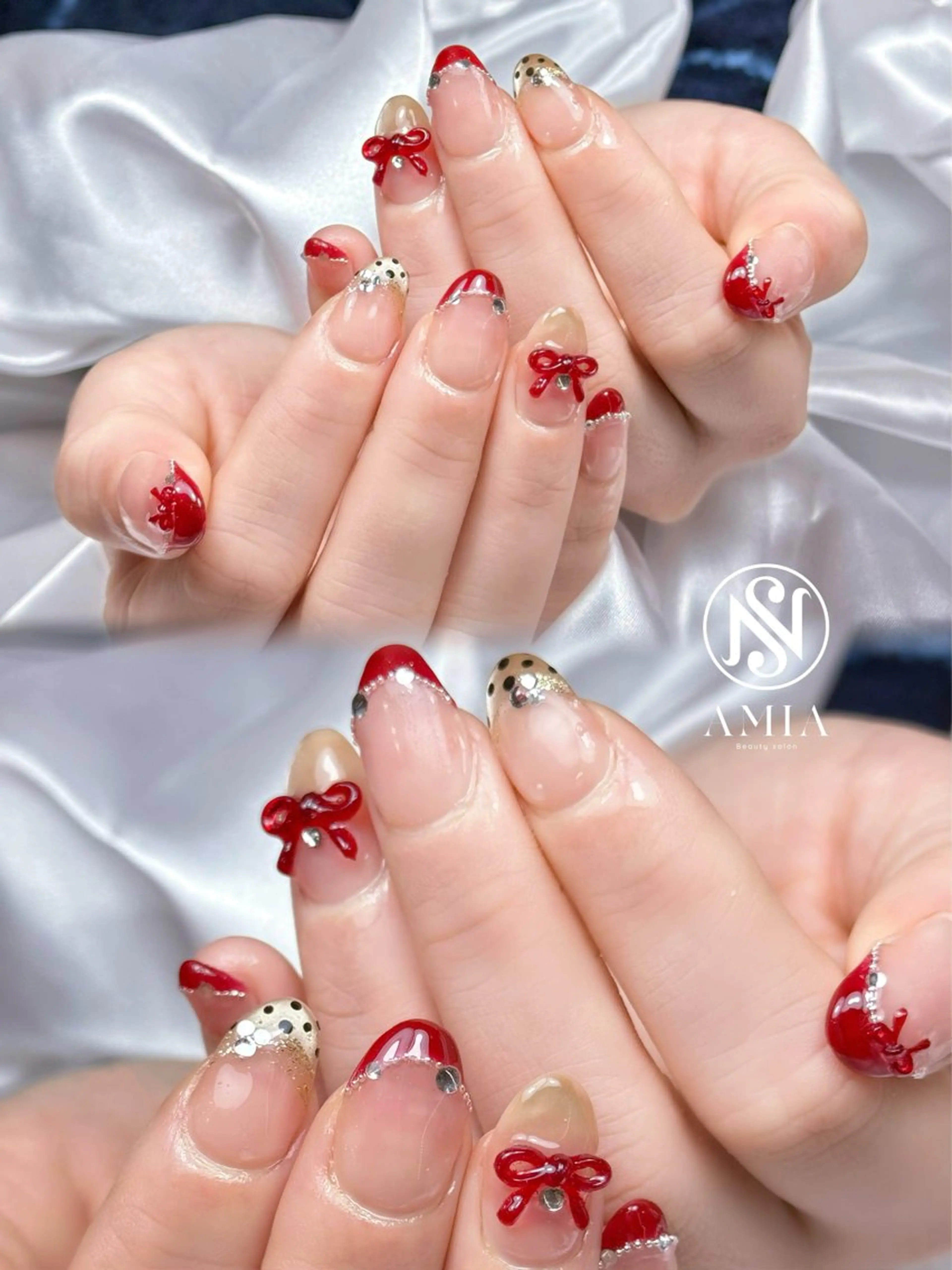 セミロング ハンドネイル AMIA BEAUTY SALON所属・🌟AMIA BEAUTY🌟のネイルデザイン