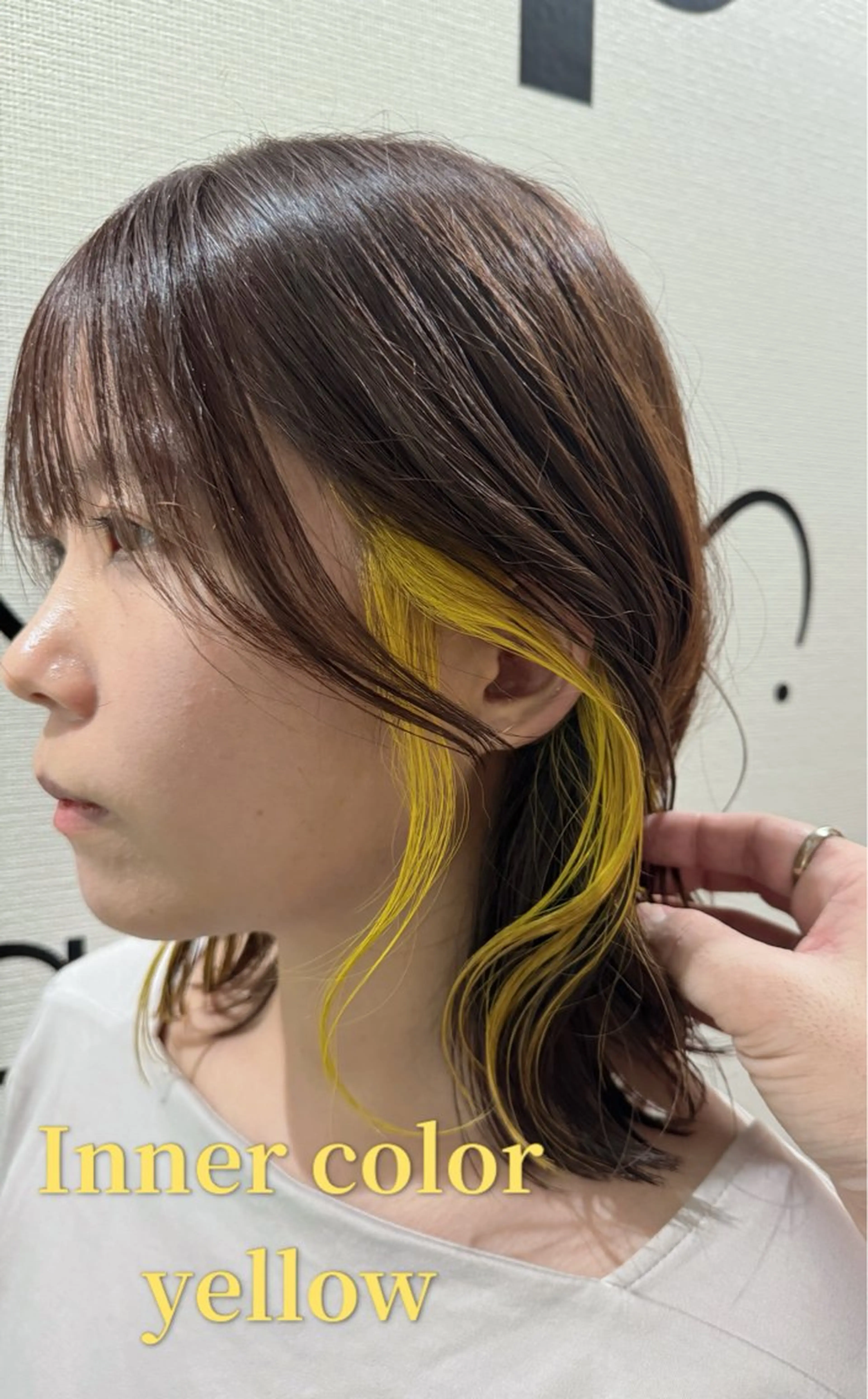 ミディアム ヘアカラー お悩み改善 美容師✂鷲田竜也のヘアスタイル