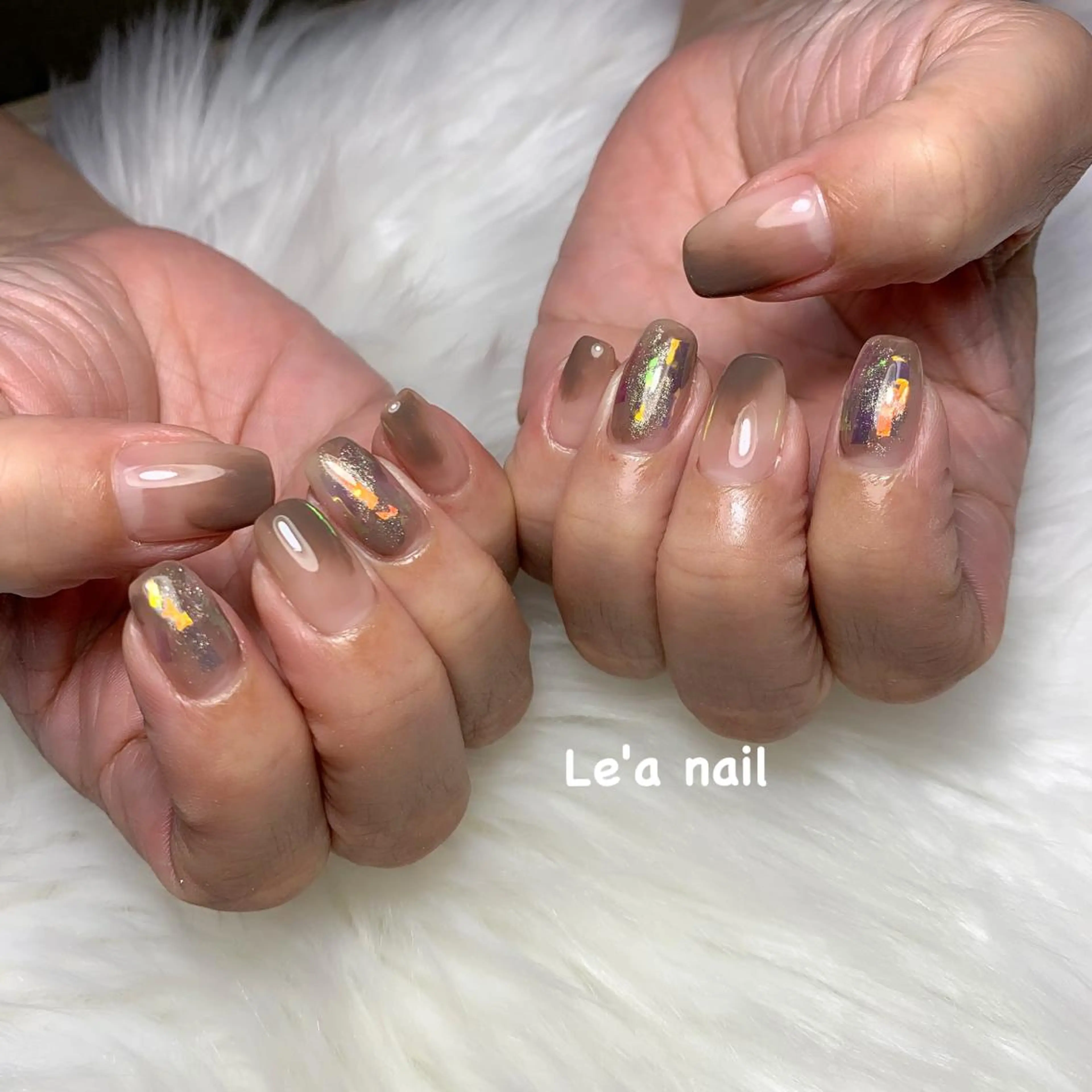 ネイル ハンドネイル 'mm  (ミリ) ＭＡＮＡＭＩのネイルデザイン