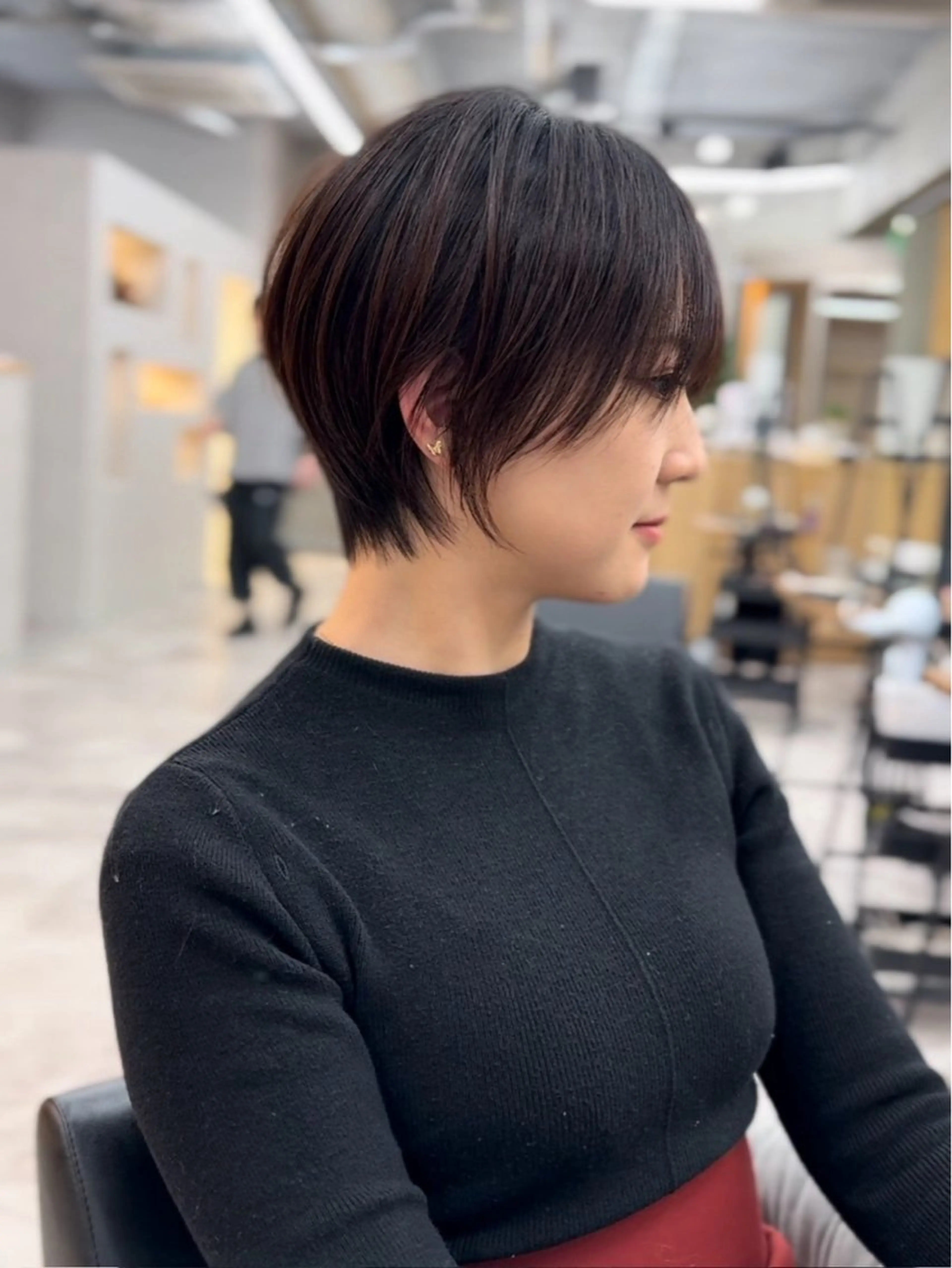 ショート ボブ 似合わせカット ショートヘア ブリーチ/ベージュ 💕/momoaのヘアスタイル