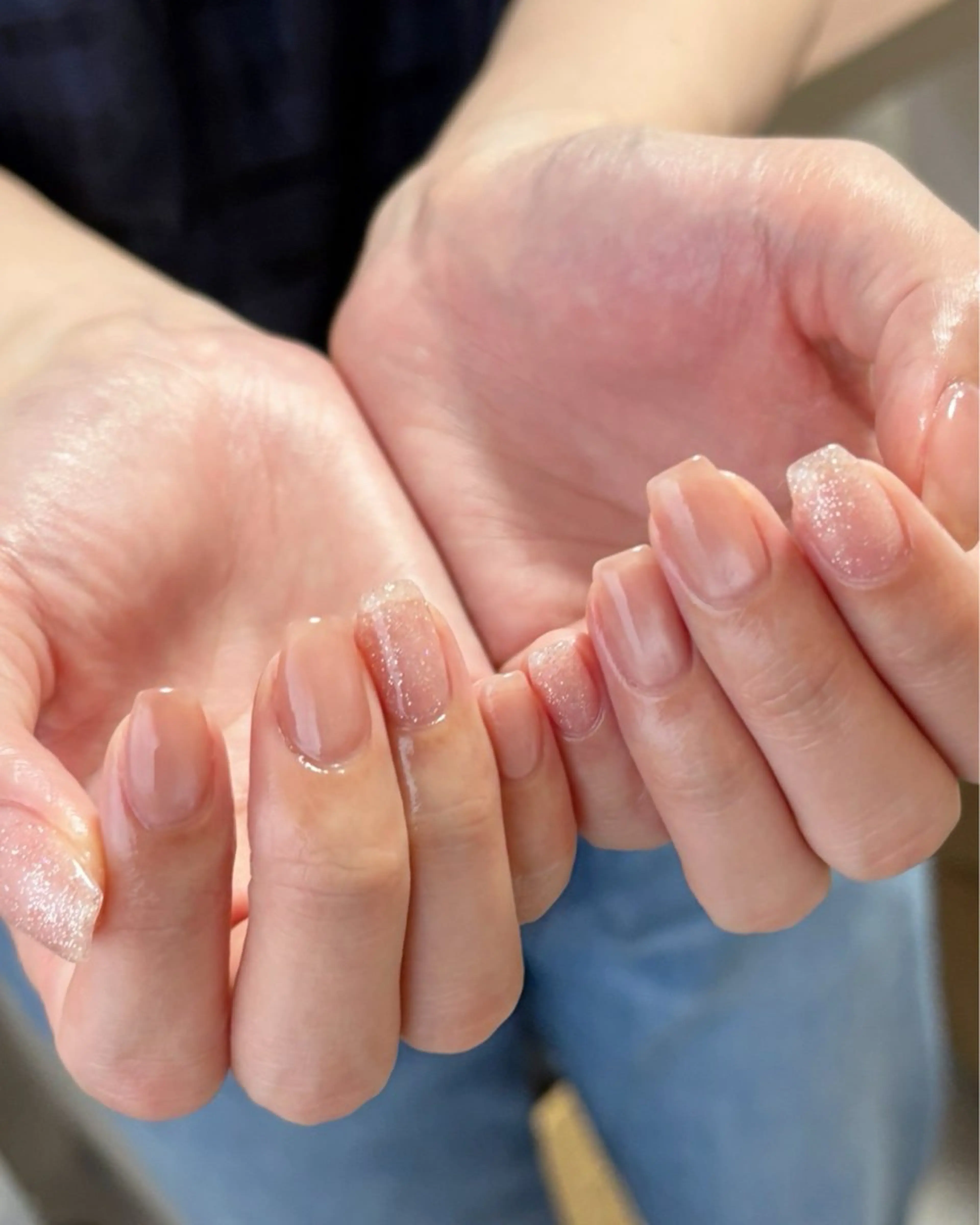 ネイル ジェルネイル キラキラネイル マグネットネイル ニュアンスネイル オフィスネイル ハンドネイル tamu nail 　金町のネイルデザイン