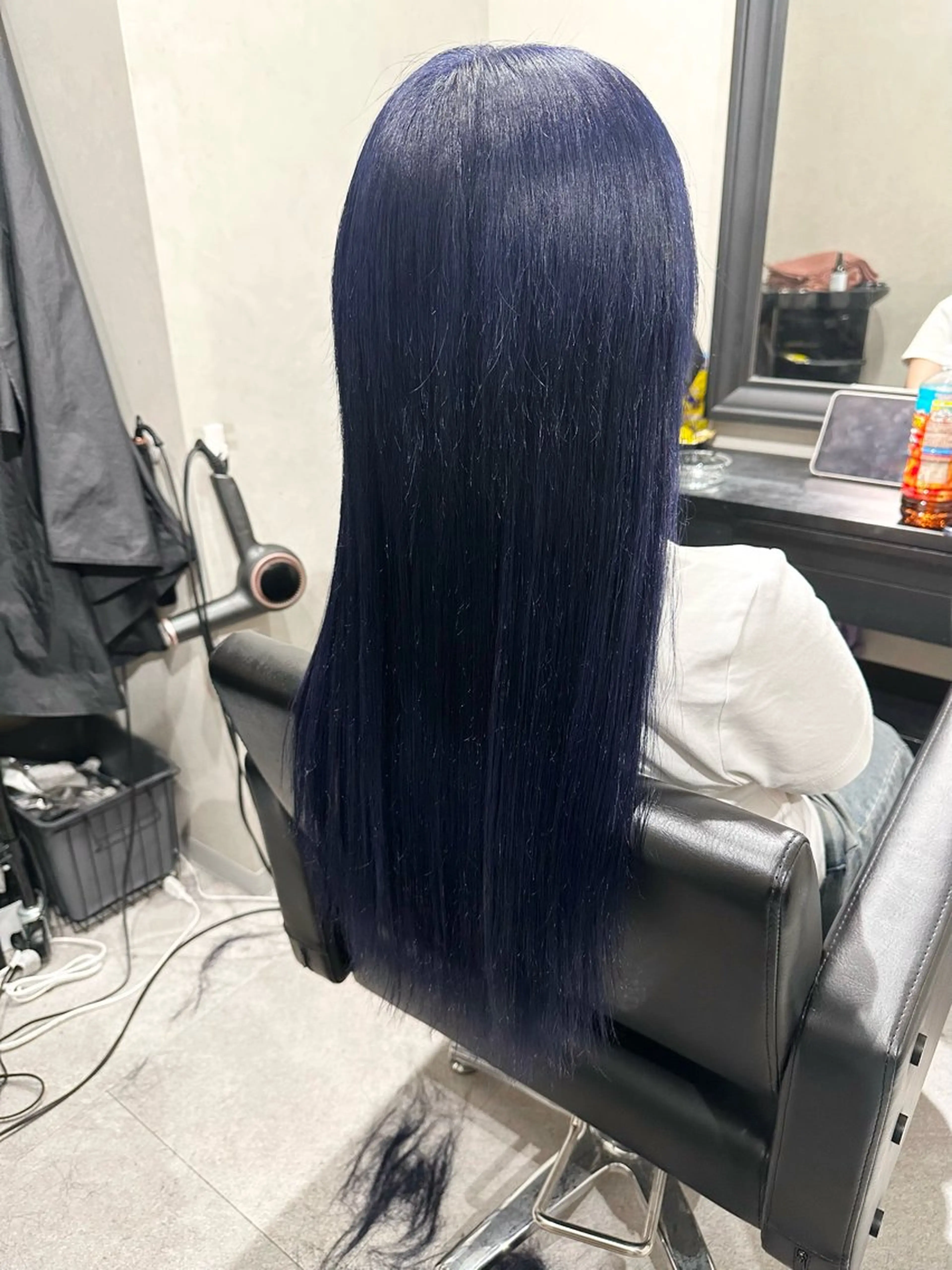 ロング カラー シールエクステ エクステ エクステ シシド ユウスケ Aceのヘアスタイル