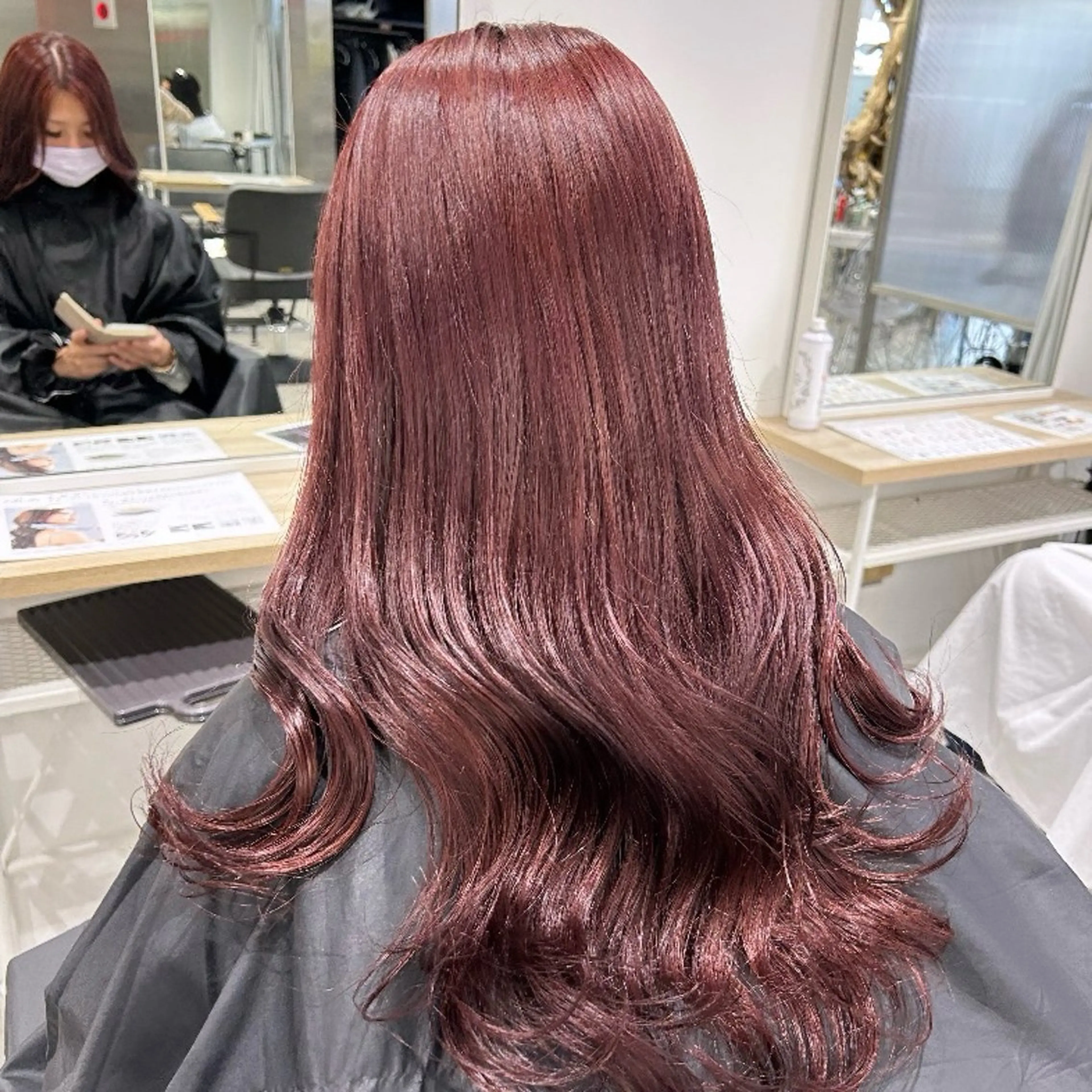 ロング 髪質改善 ヘアカラー トリートメント メンズ/ボブ/パーマ /くるみのマツエク・マツパデザイン