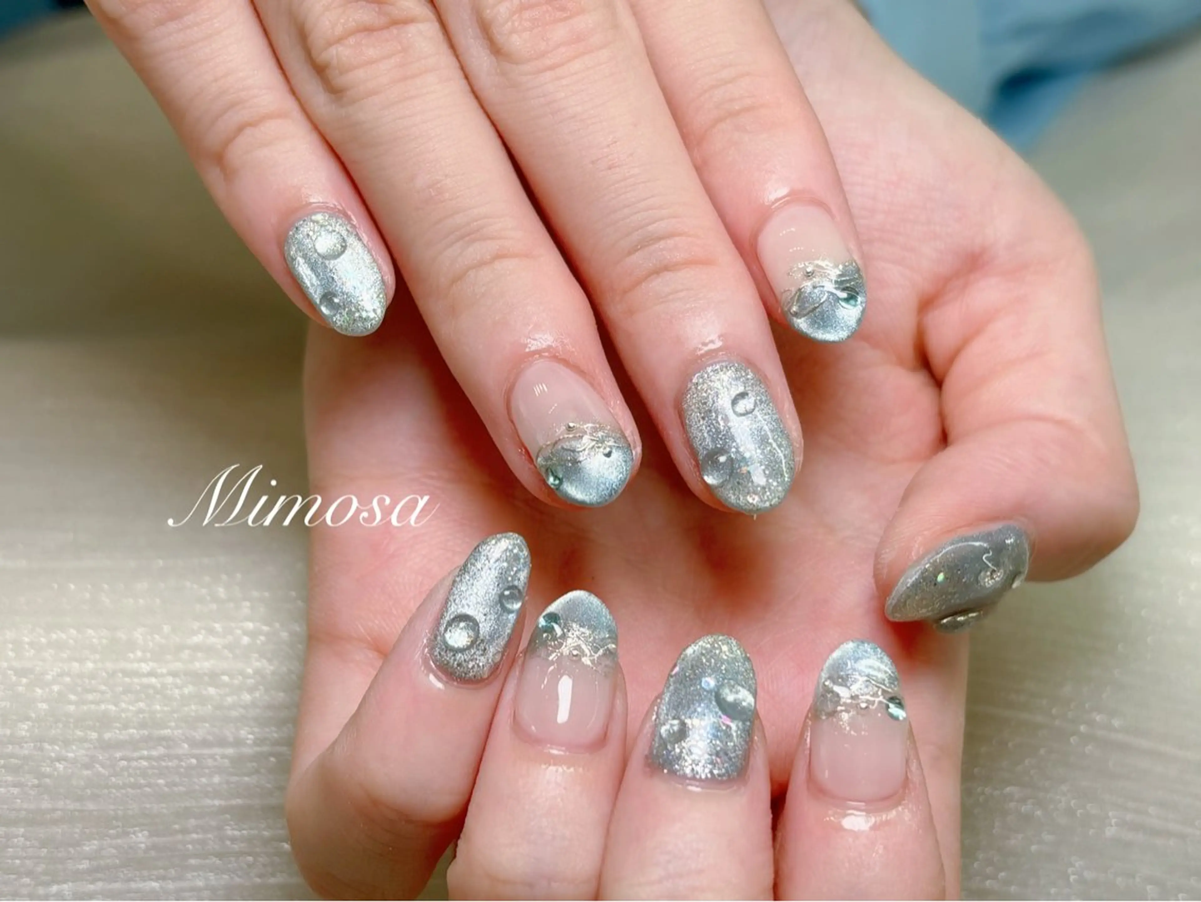 ネイル ハンドネイル 🫧Mimosa 吉祥寺のネイルデザイン