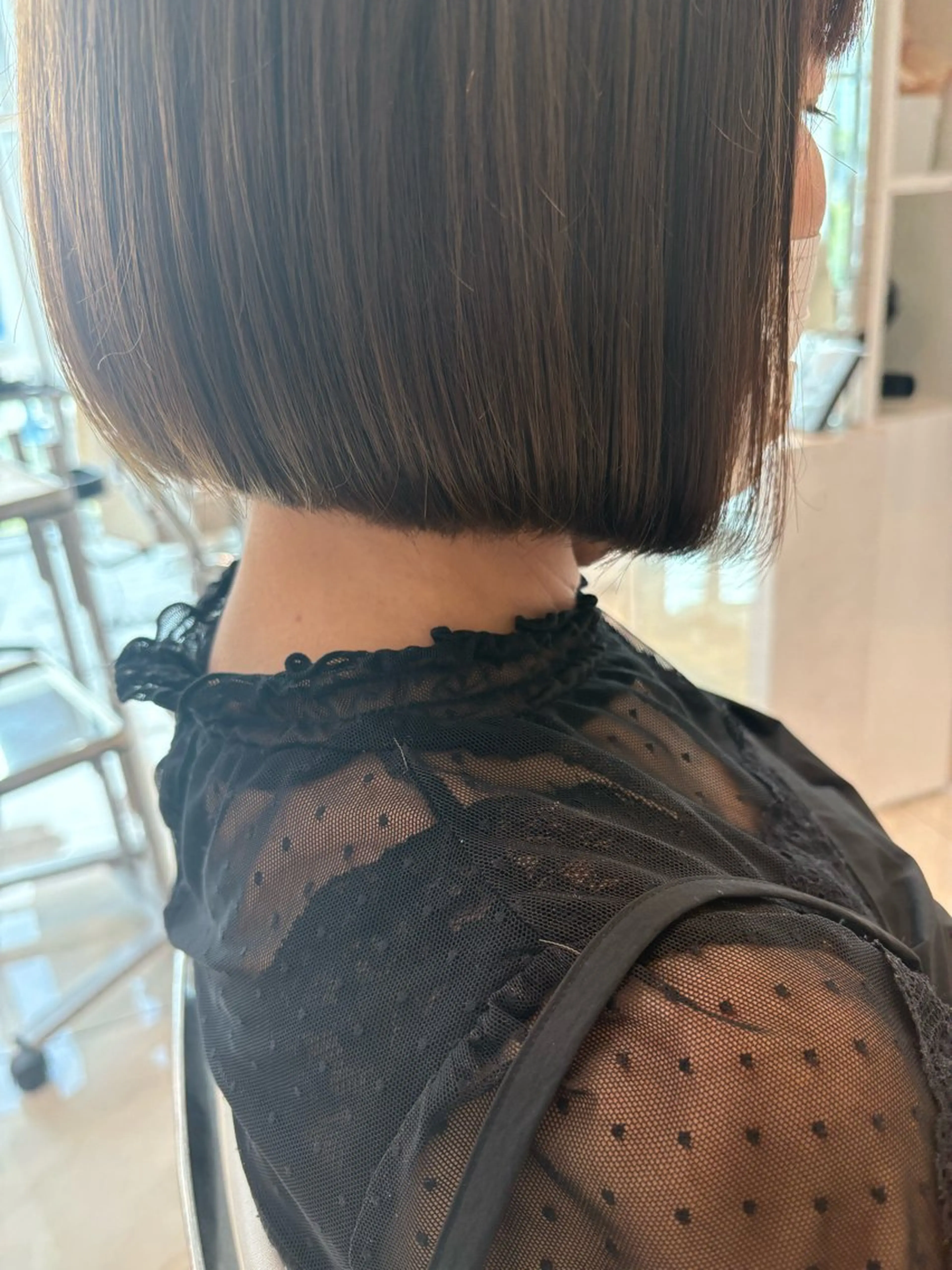 ミディアム ✂️小顔カット✂️ 山本有紀のヘアスタイル