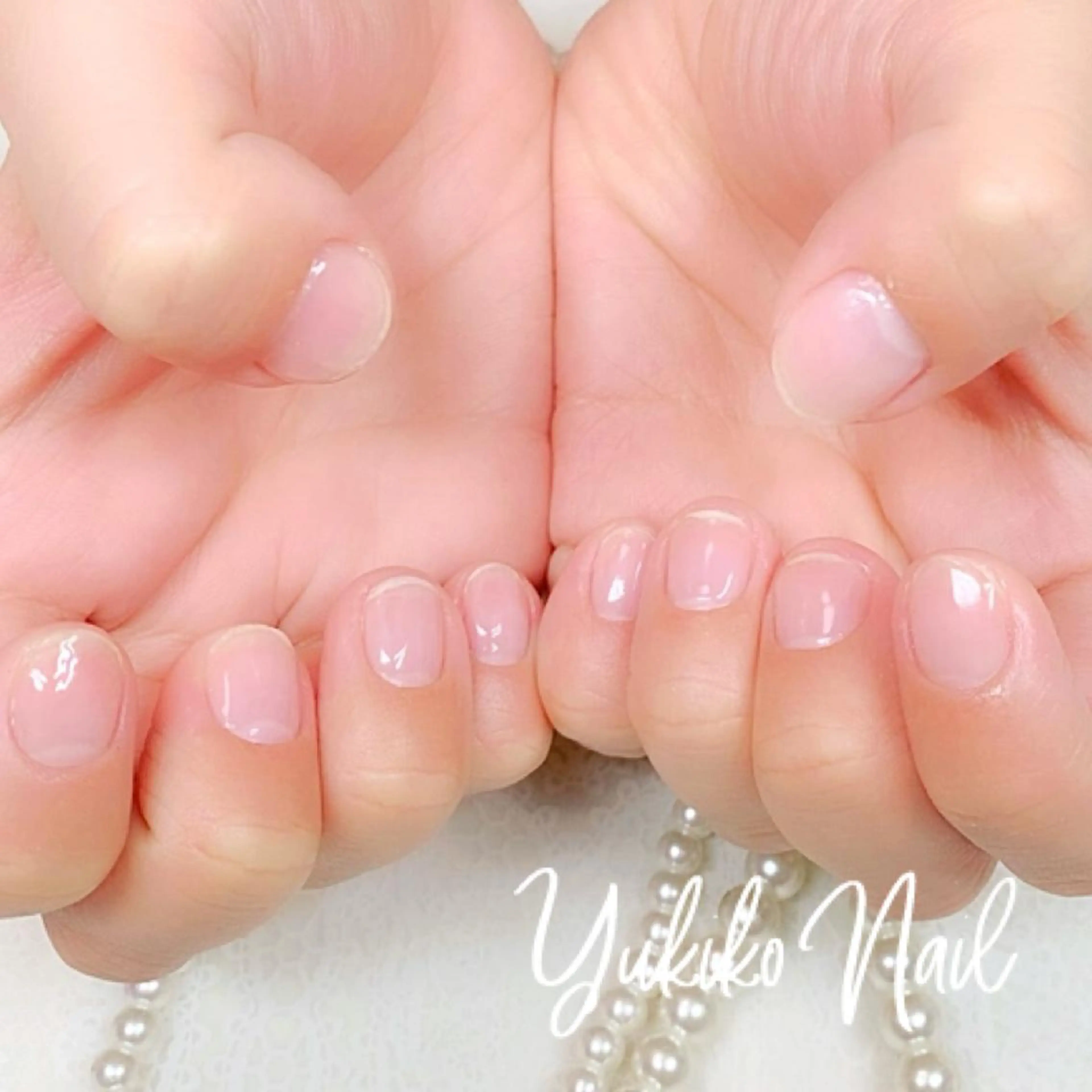 ネイル クリアネイル メンズネイル ユキコ ネイルのネイルデザイン