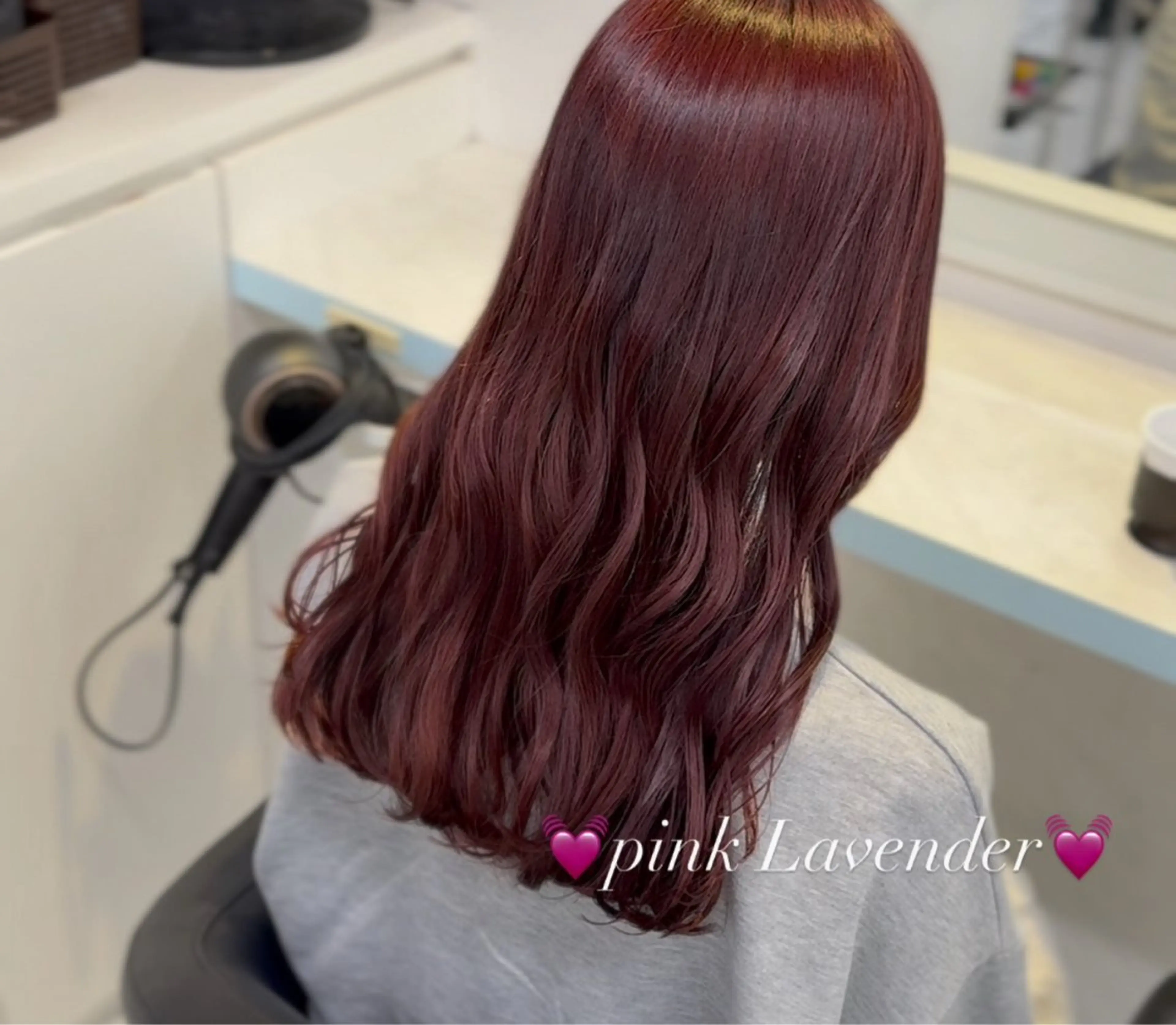 ロング カラー ヘアカラー トリートメント ヘアセット NANA💓韓国ヘア /レイヤー/暖色💓のヘアスタイル