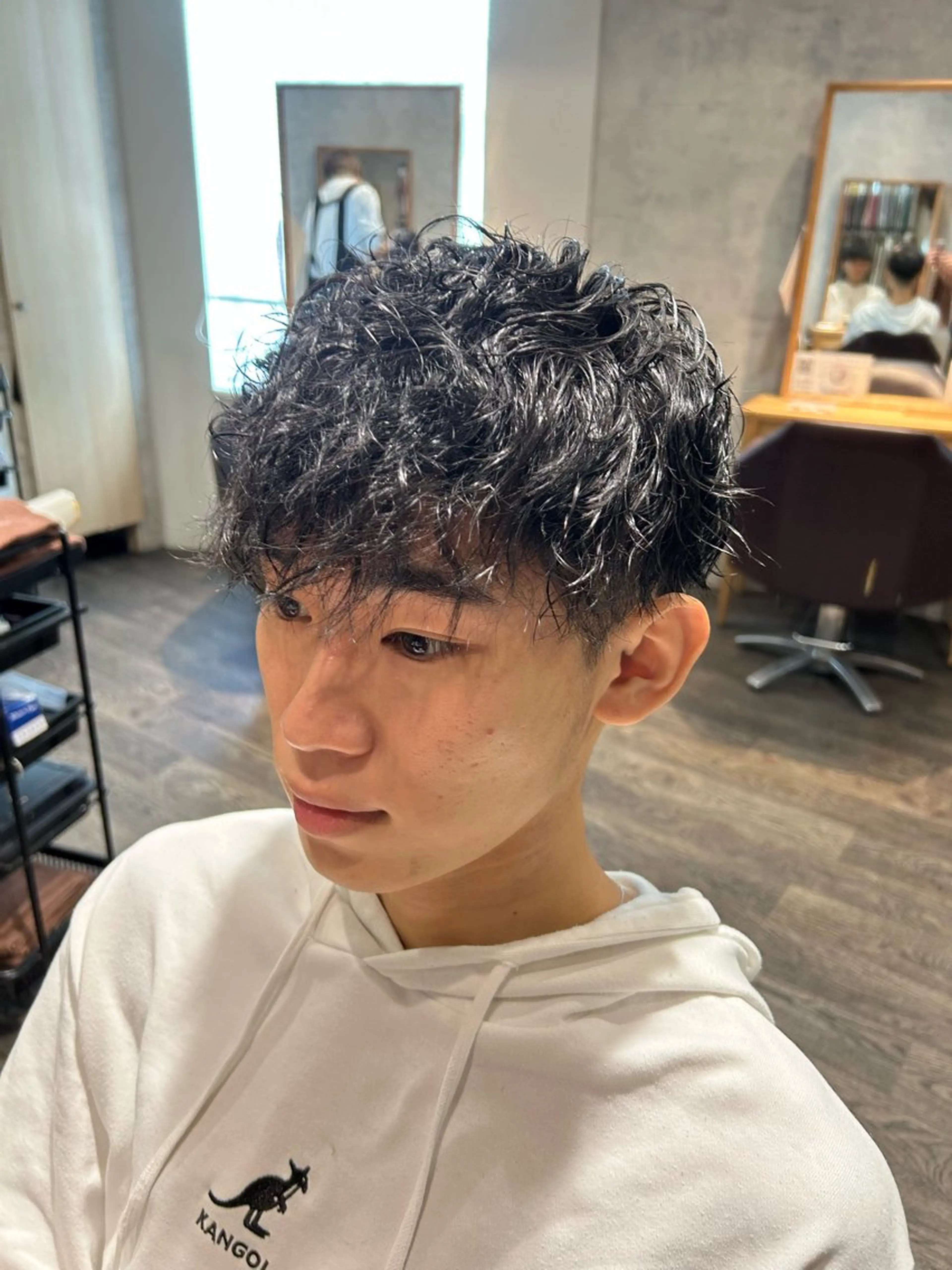 【MEN'S限定】メンズカット+パーマ🌀の写真