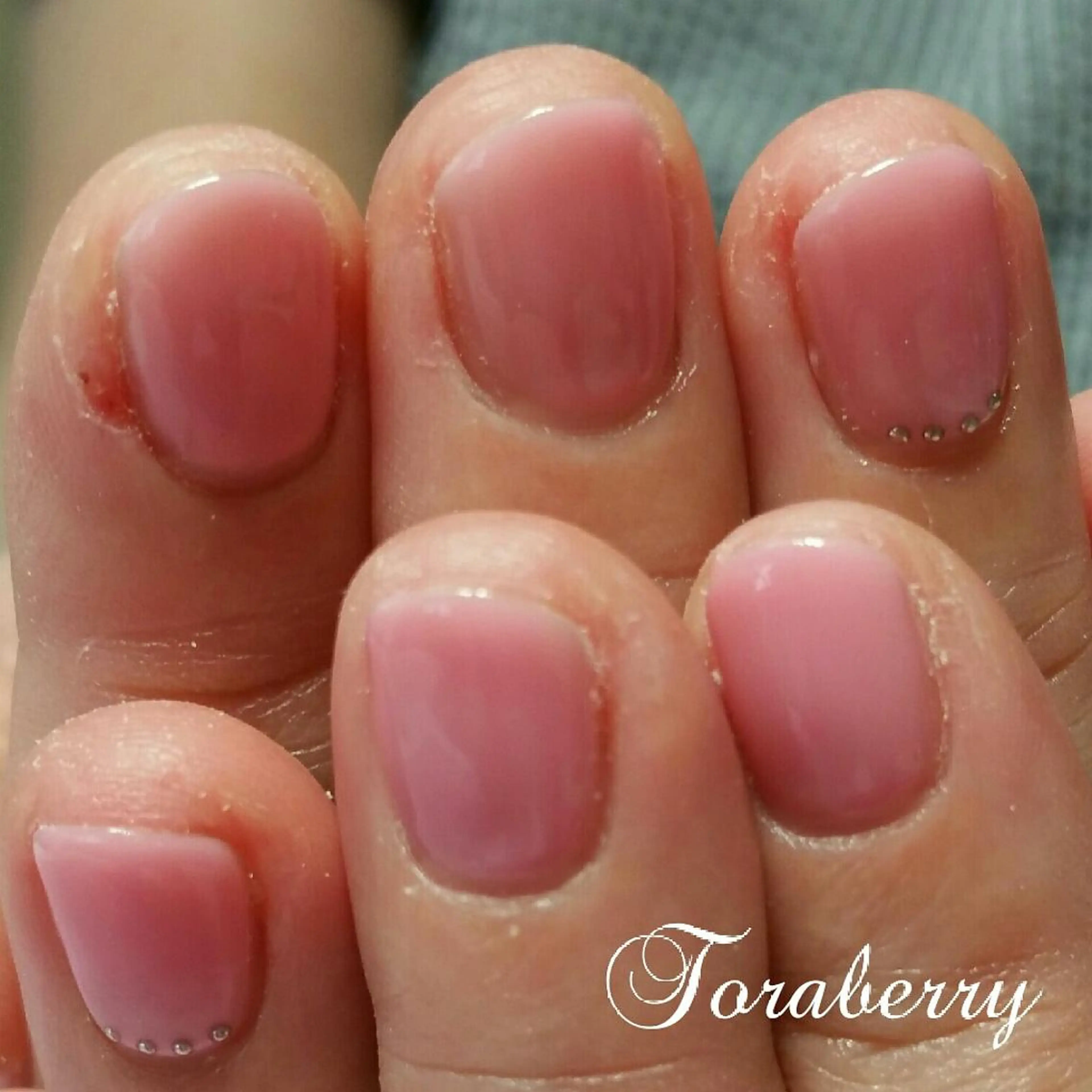 ネイル ワンカラーネイル ハンドネイル ネイリスト なつみのネイルデザイン