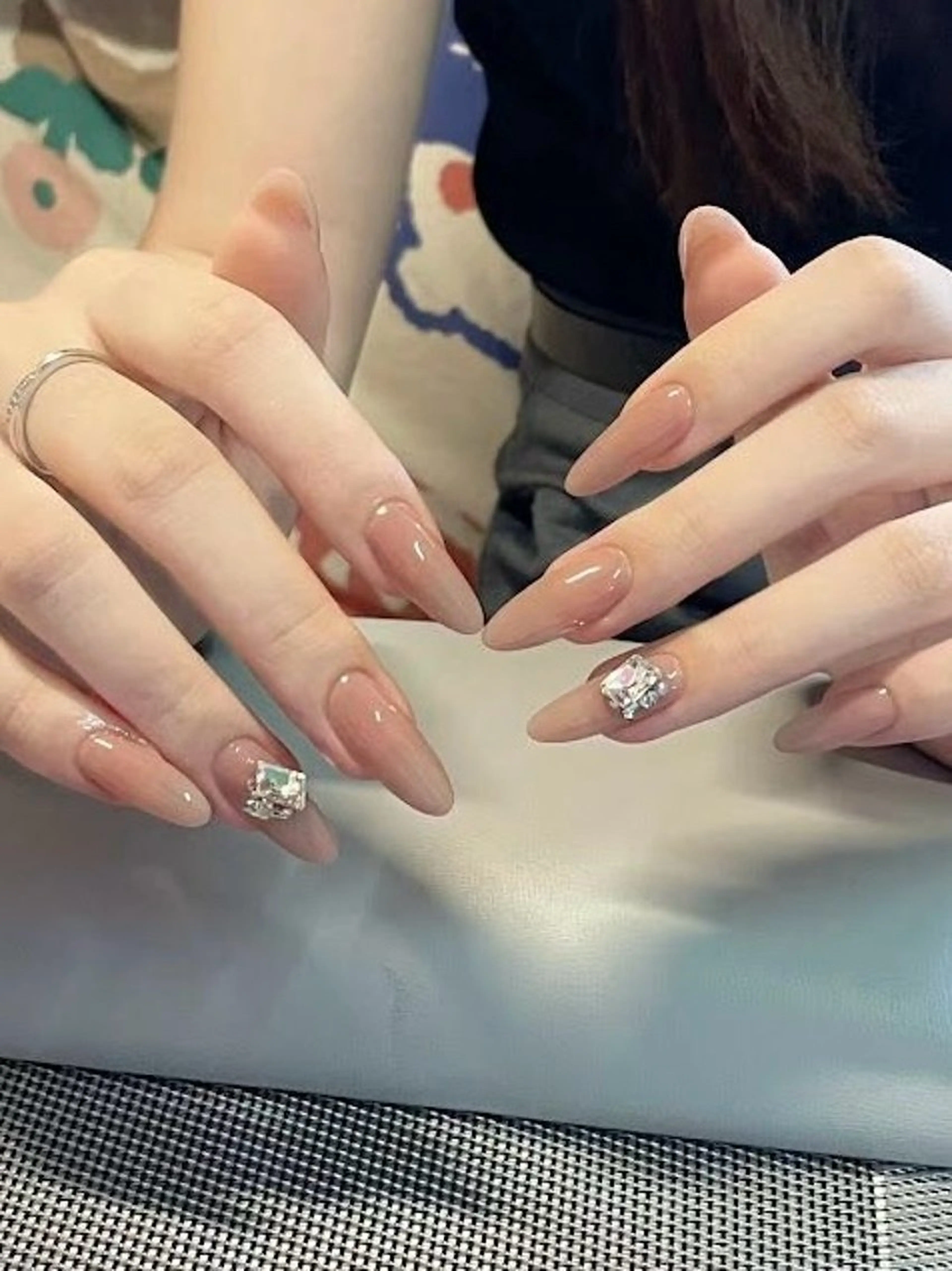 🫧ワンカラーorラメグラ♡ちゅるんカラーの写真