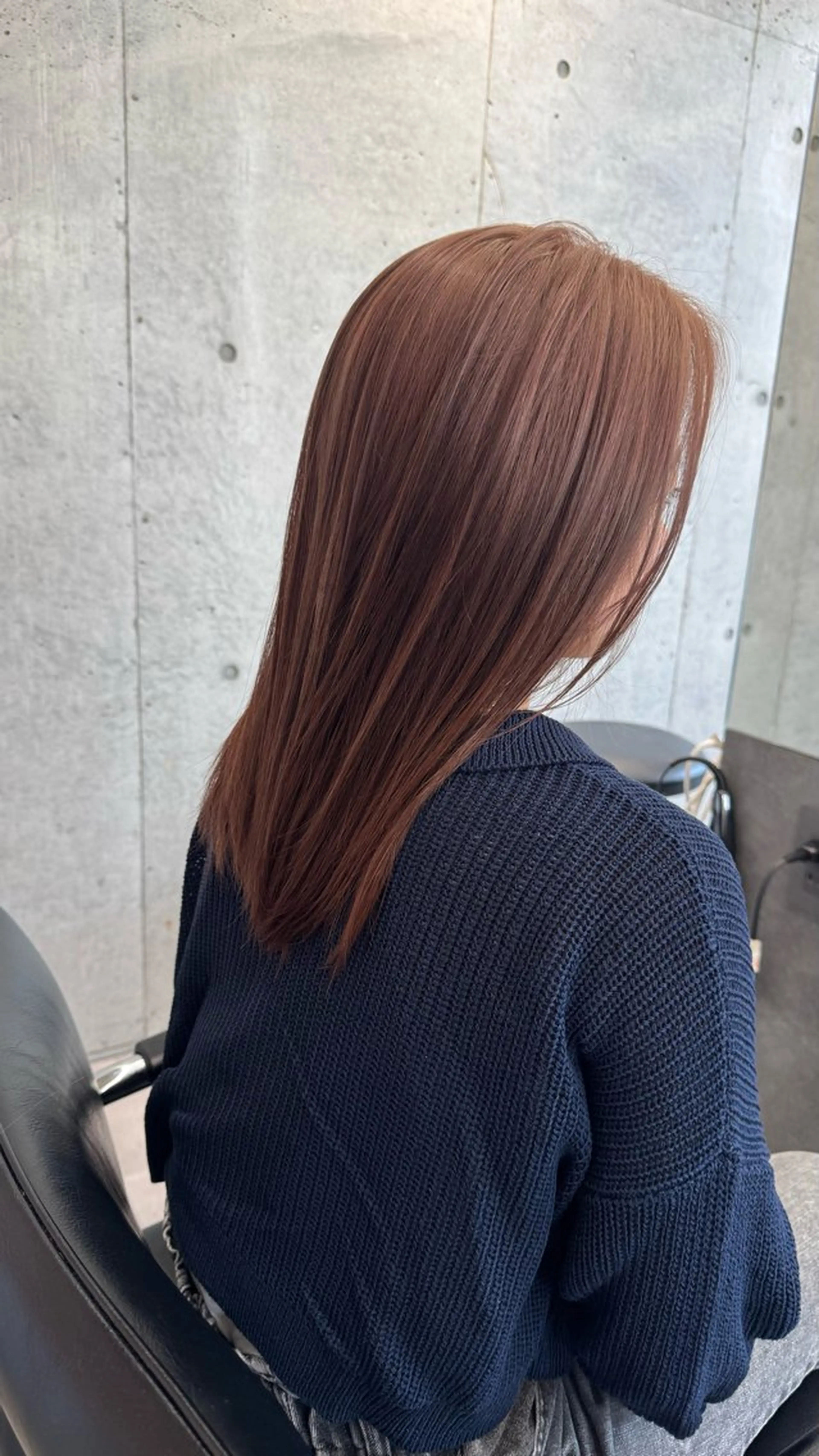 セミロング カラー ブリーチ ブラウンカラー ケアブリーチ ダブルカラー ピンクカラー ヘアカラー shio ハイトーン 💗【福岡天神】のヘアスタイル