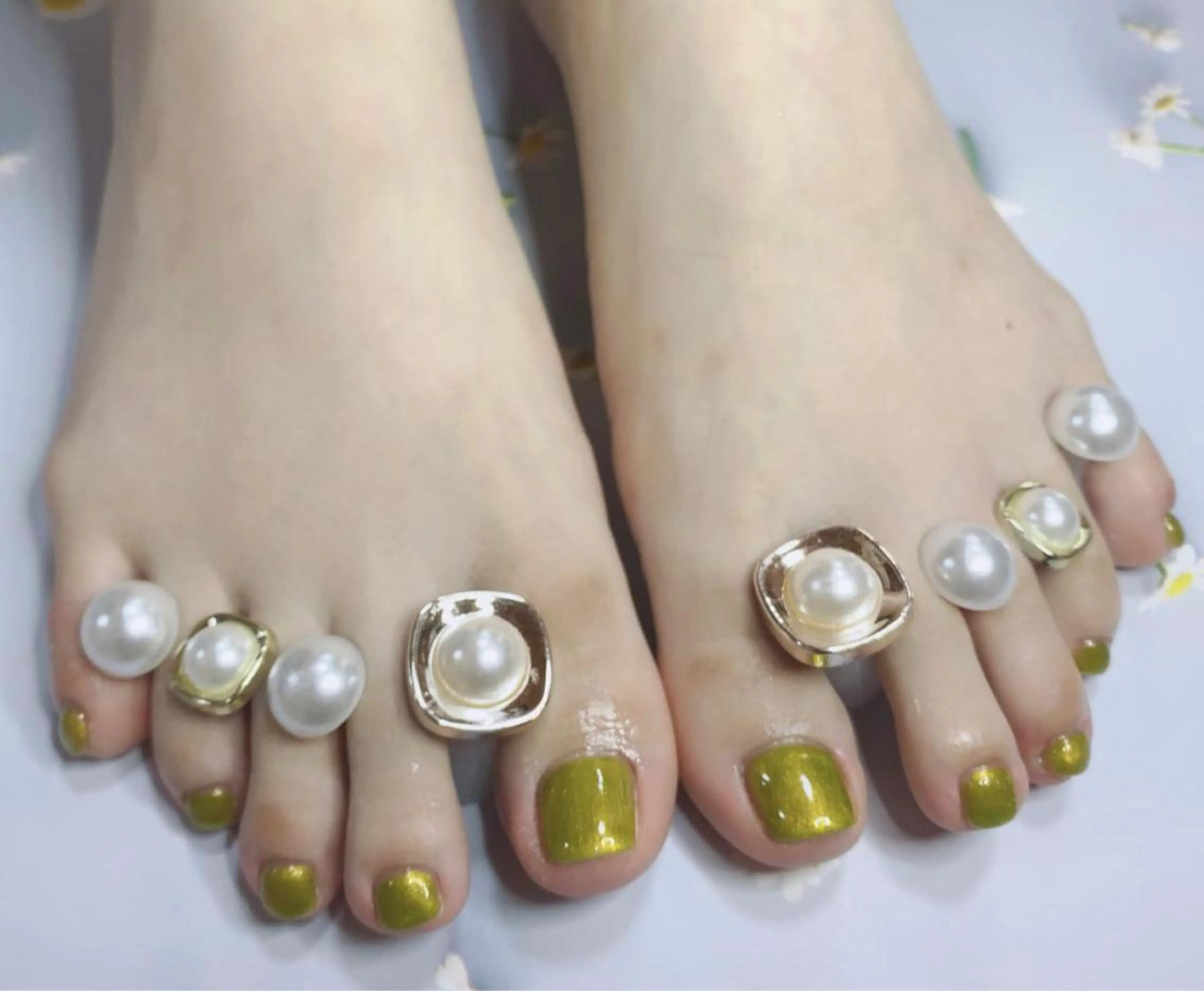 フットワンカラーコース🌟 ドライケア☆フットバス付きの写真