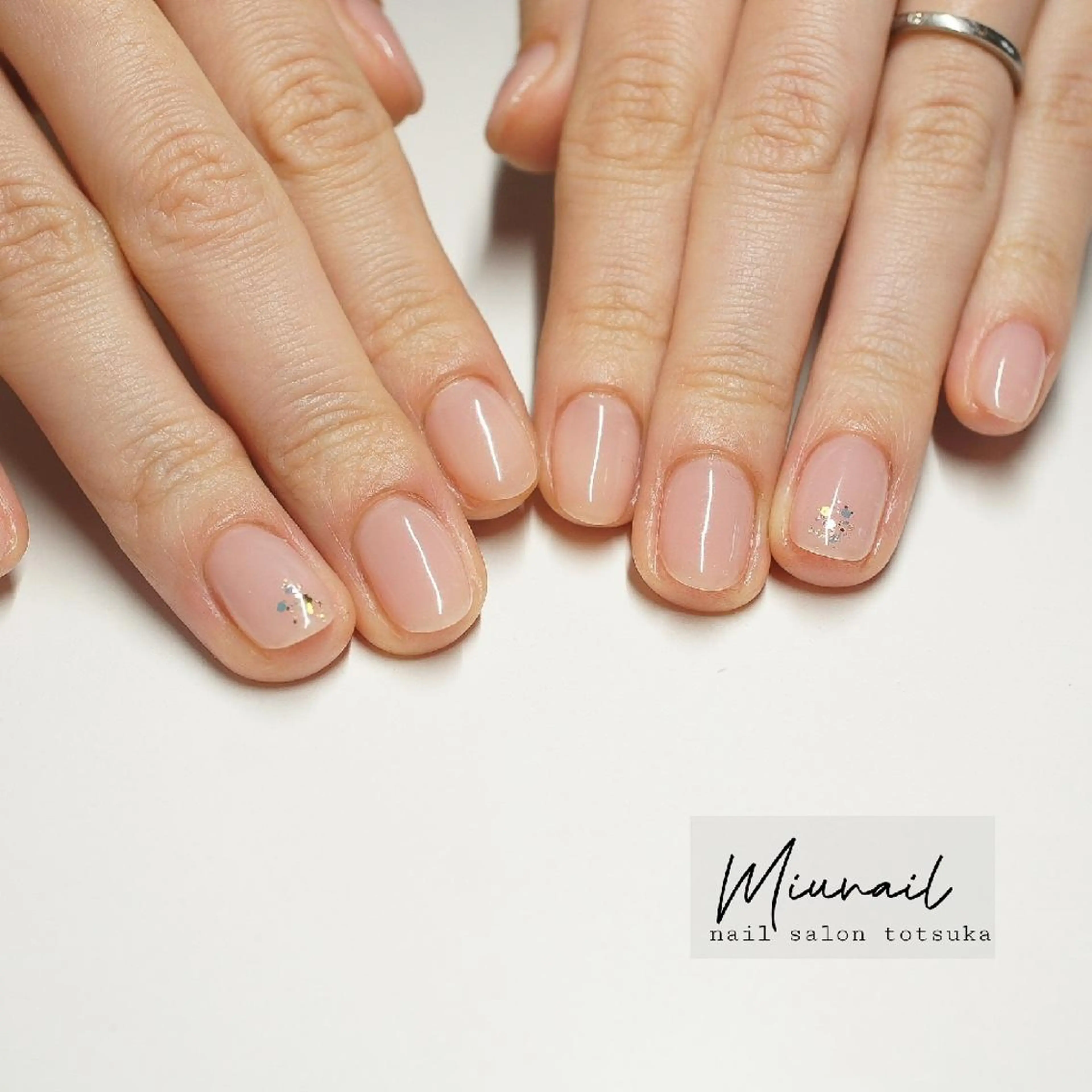 ネイル ラメ(グリッター) MIU  nailのネイルデザイン