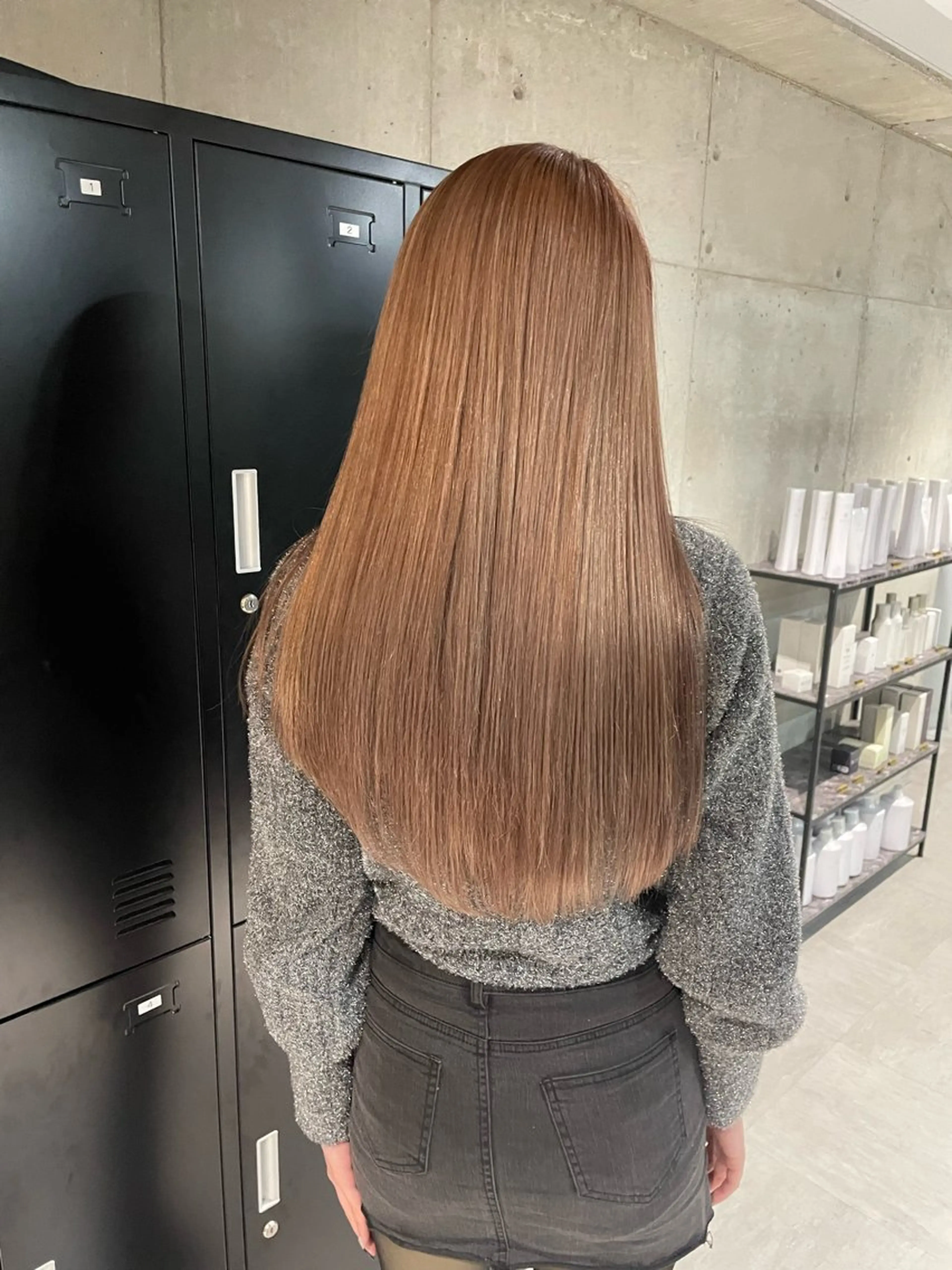 ロング カット ヘアカラー トリートメント 髪質改善/ツヤカラー shotaのヘアスタイル