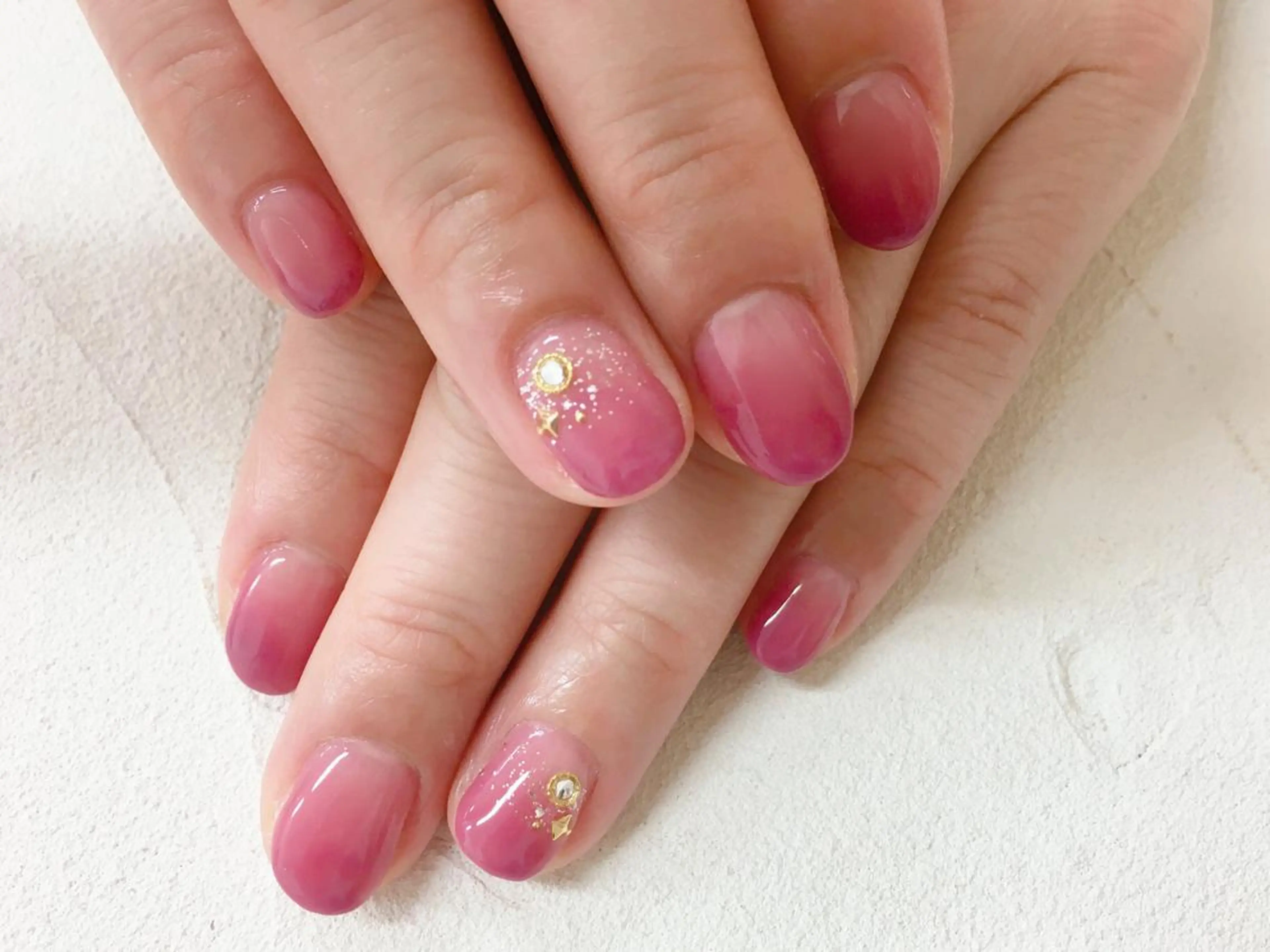 ネイル アートネイル シンプルネイル ハンドネイル ビアンカ金町店 中島　せり菜のネイルデザイン