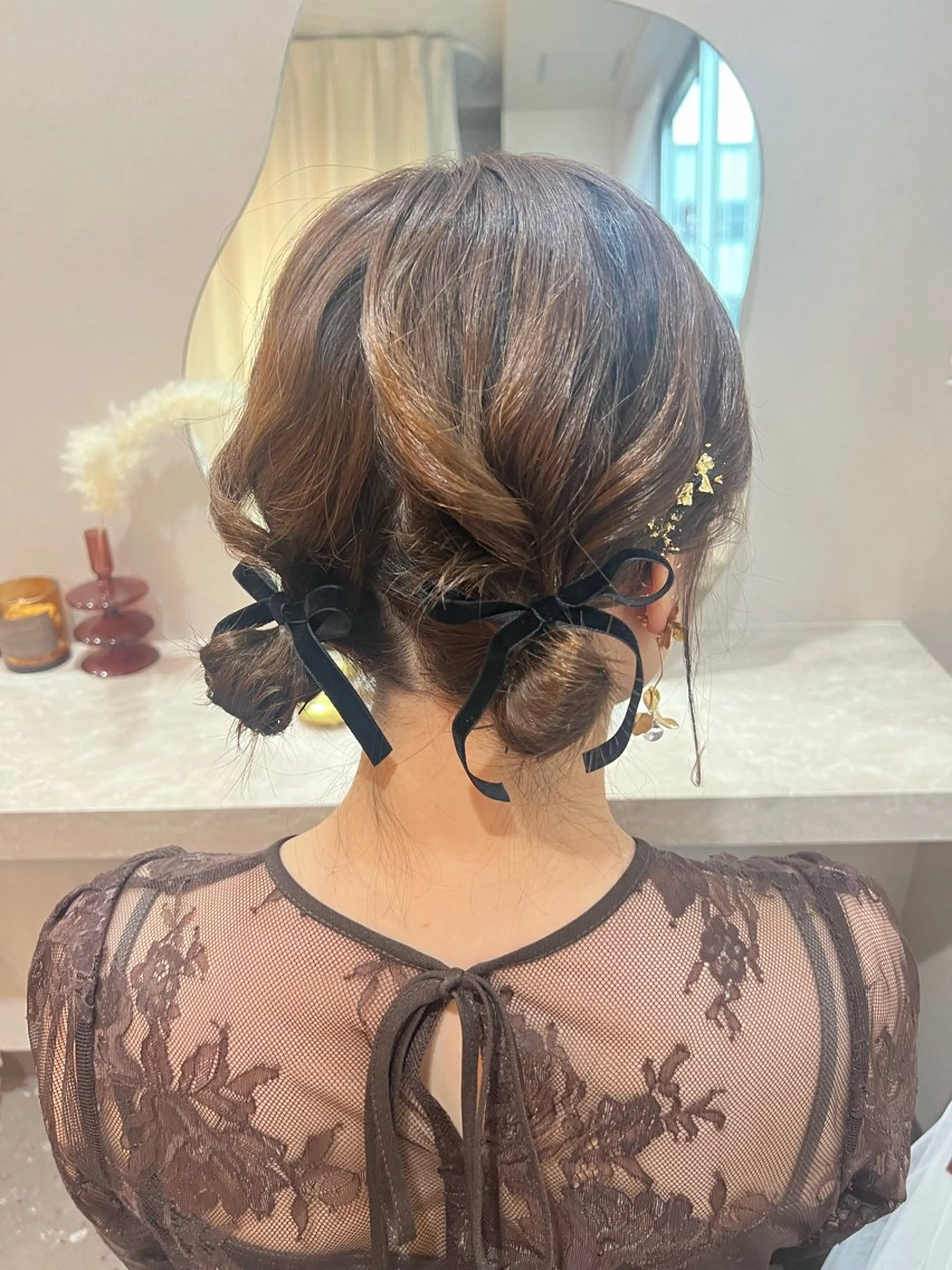 ミディアム Mila misakiのヘアスタイル
