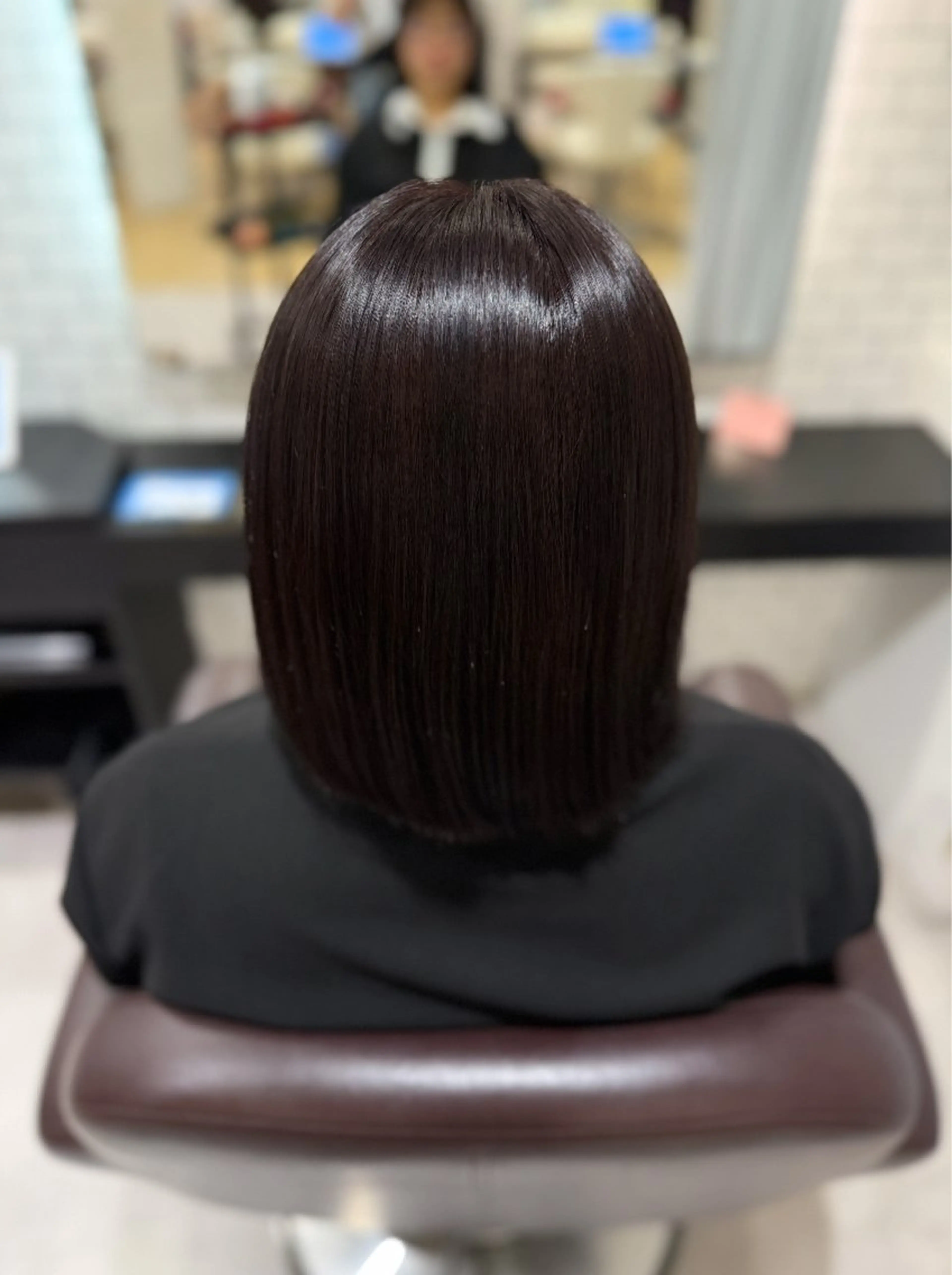 🩶ダメージレス白髪染めカラー➕3stepトリートメント🩶の写真