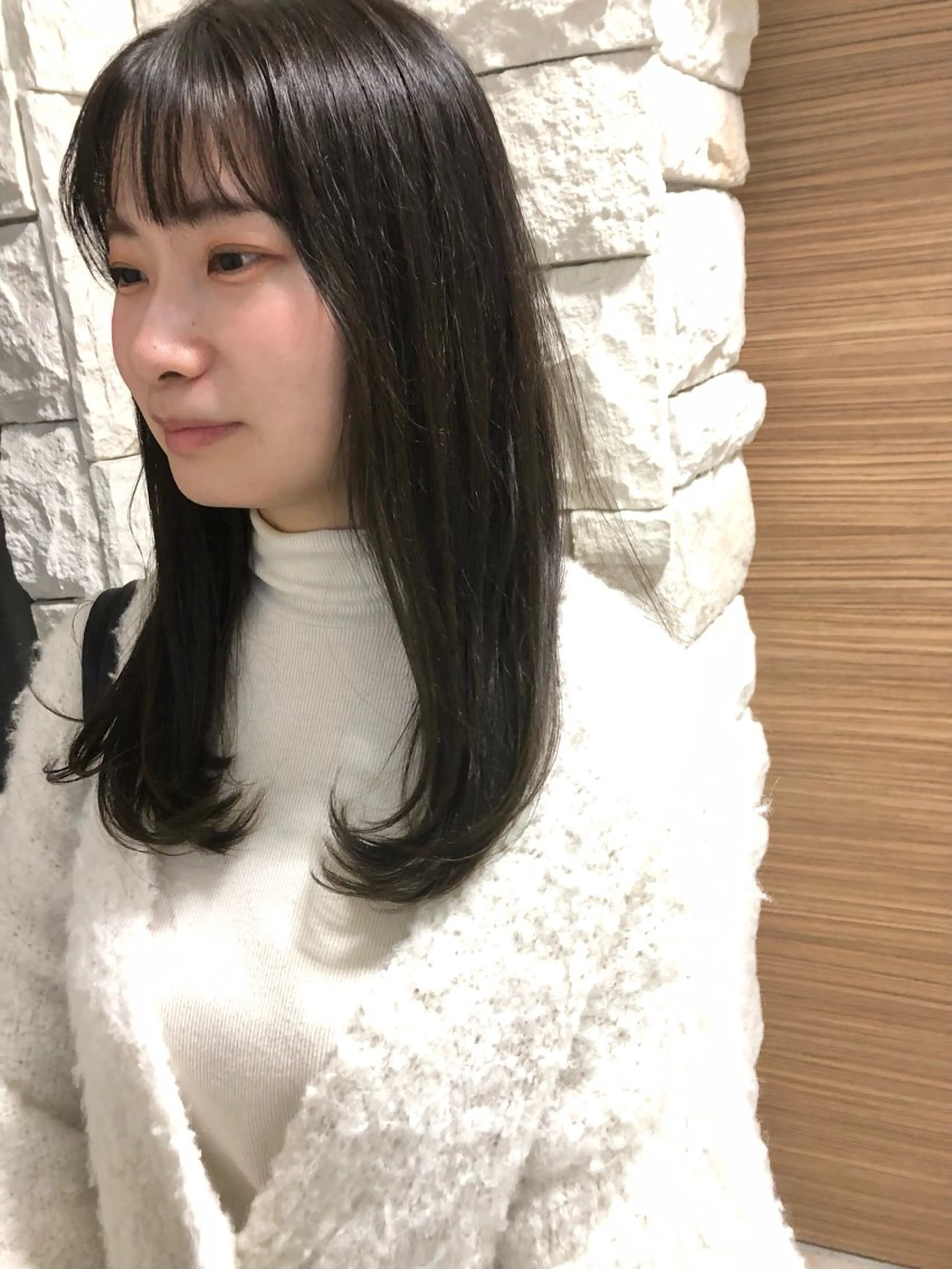 ロング カラー ヘアアレンジ アッシュ オリーブアッシュ ヘアカラー トリートメント ainico+所属・メンズ特化✂️栗原 侑也のヘアスタイル