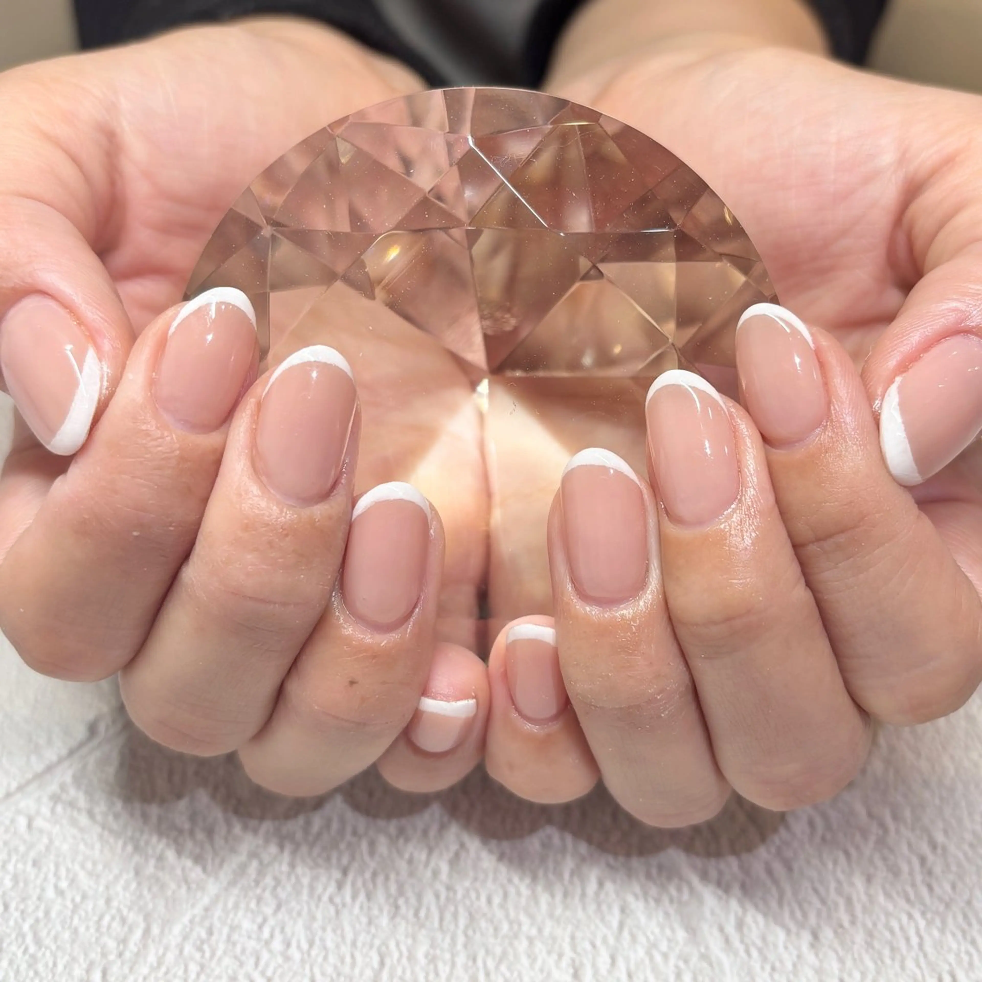 ハンドフレンチネイル💅🏼 オフあり🙆🏻♀️の写真