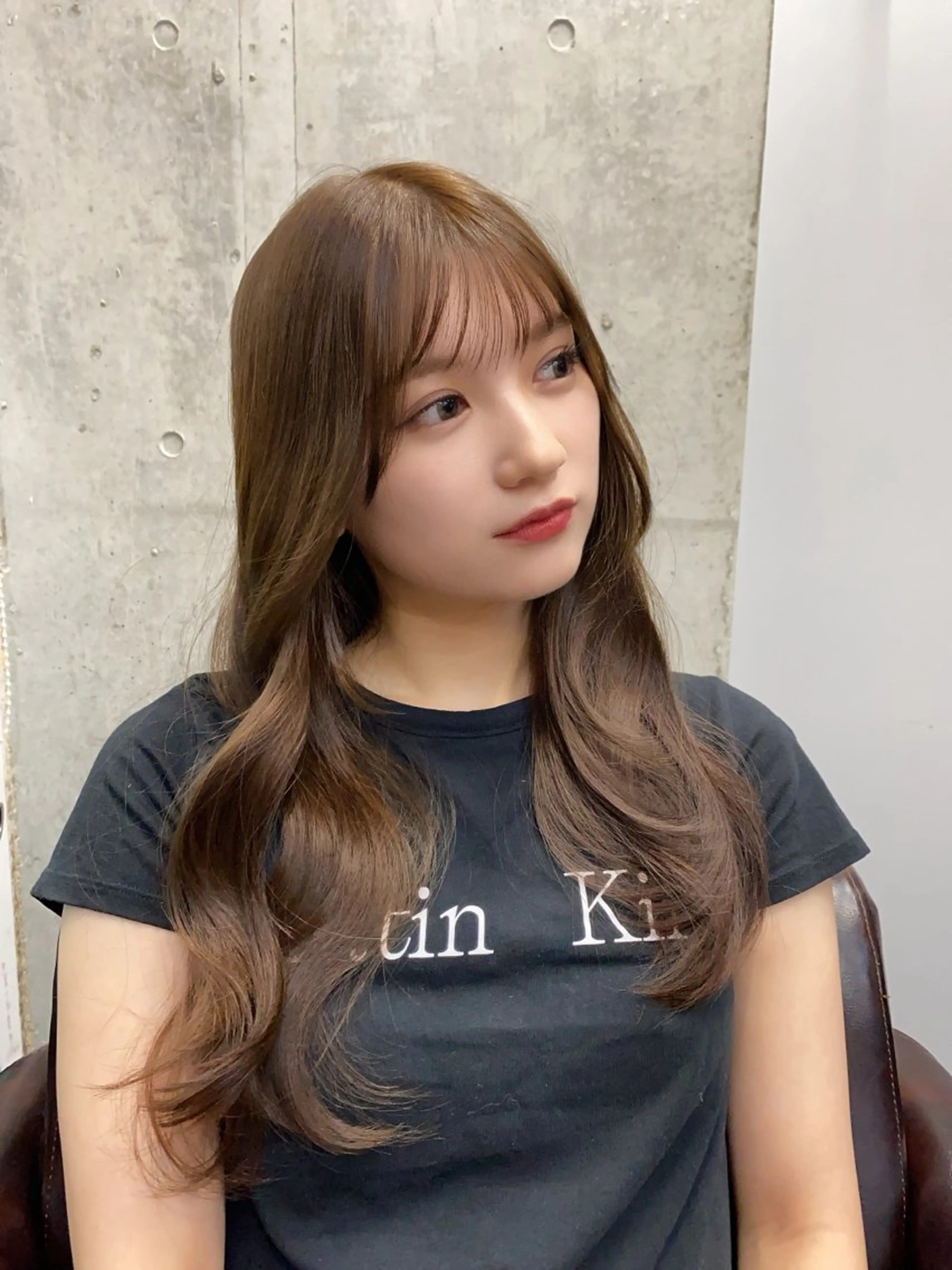 ロング 韓国/ワンホンヘア 髪質改善/MaCoのヘアスタイル