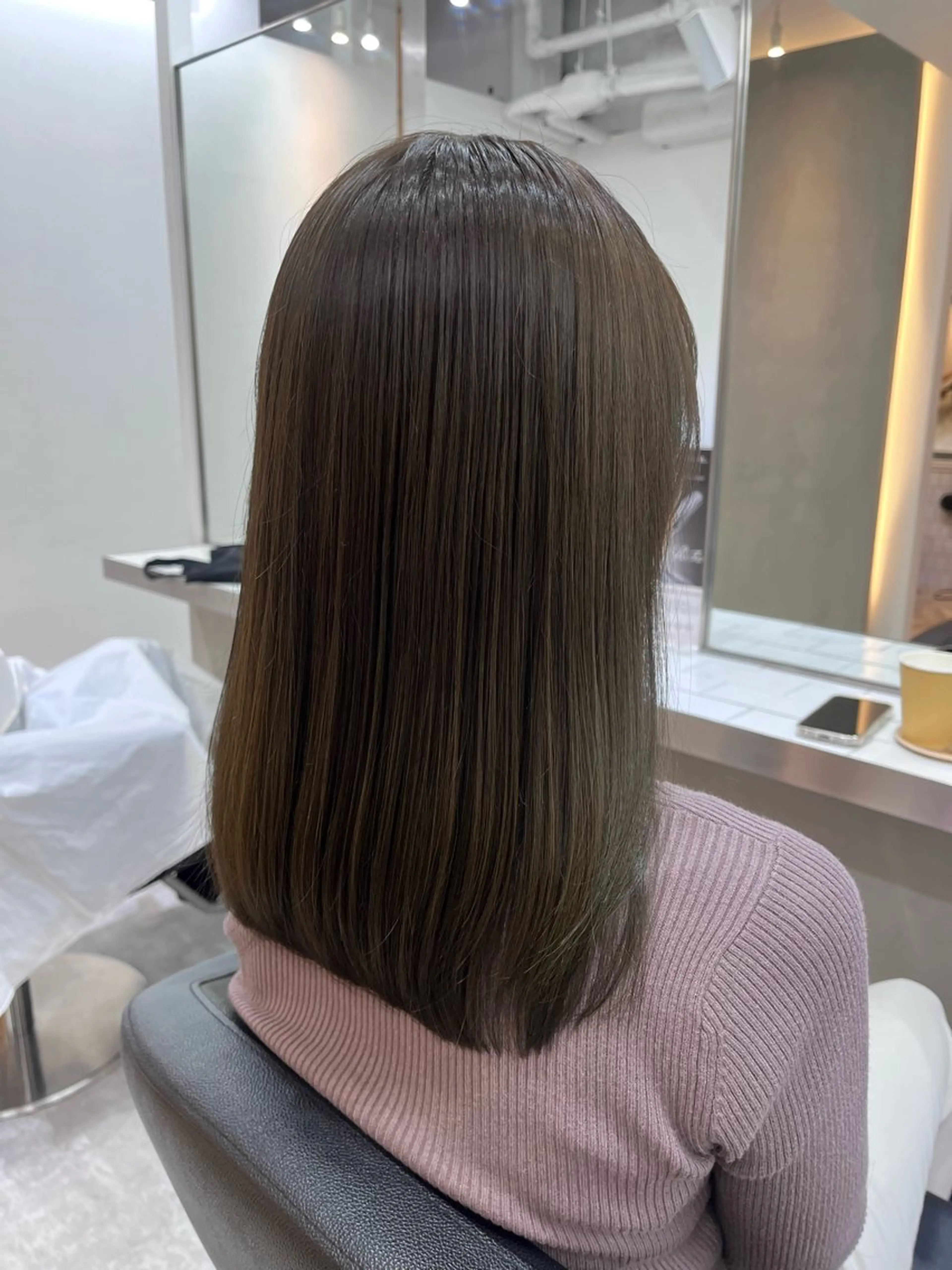 セミロング Ｖｉｏｔ  銀座 樋口 桃佳のヘアスタイル