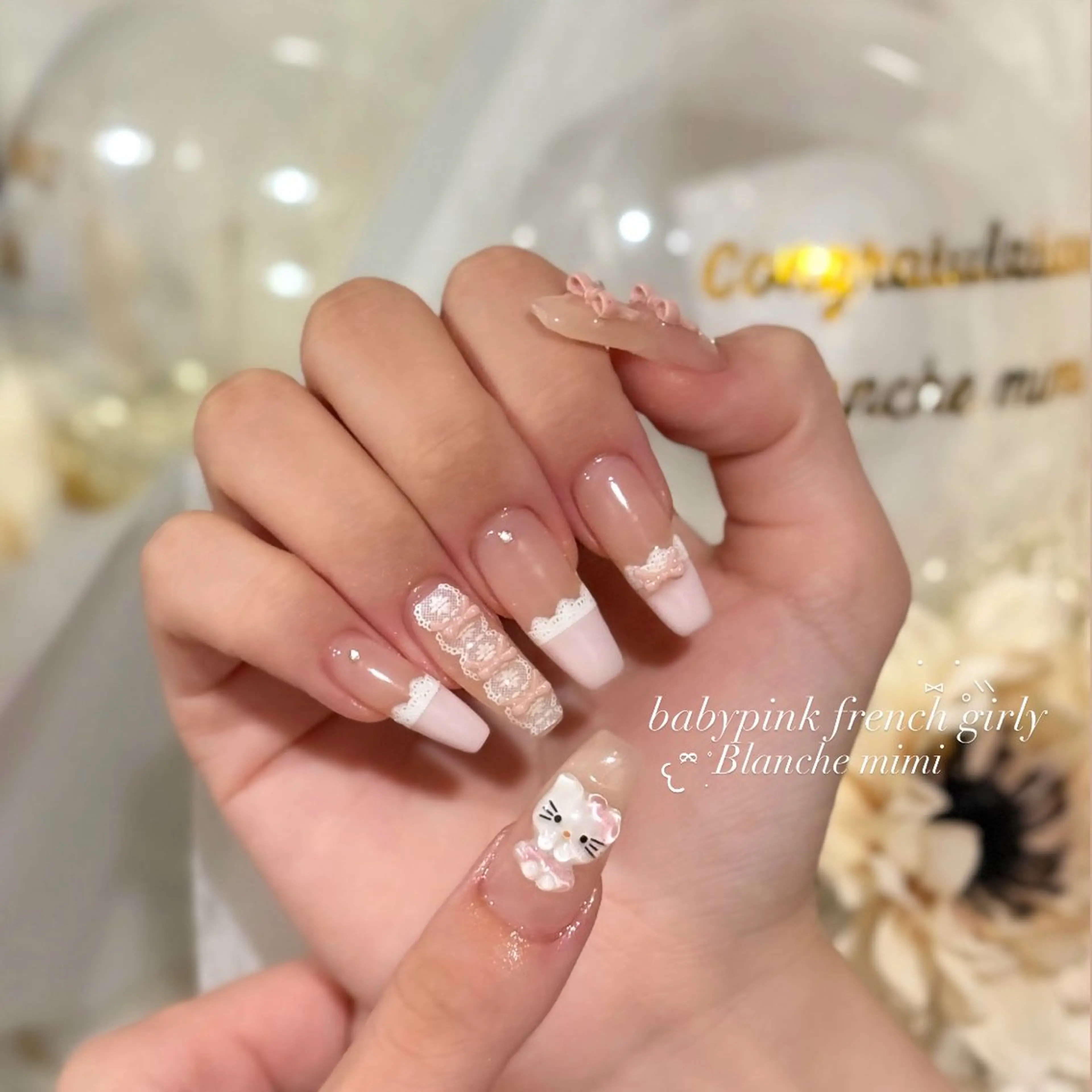 ネイル ハンドネイル Blanche mimi.u_aのネイルデザイン