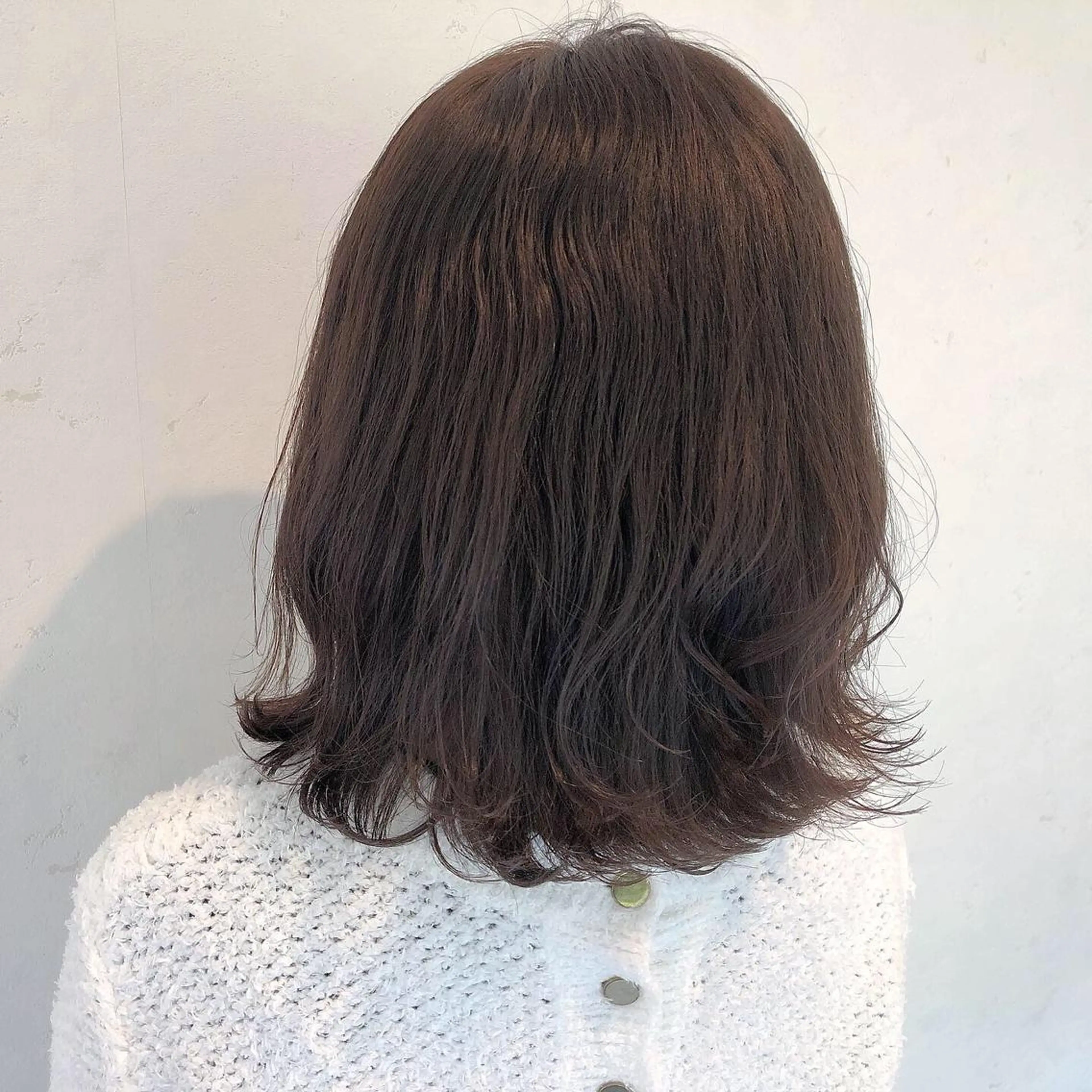 ミディアム カラー 伊藤 さやかのヘアスタイル