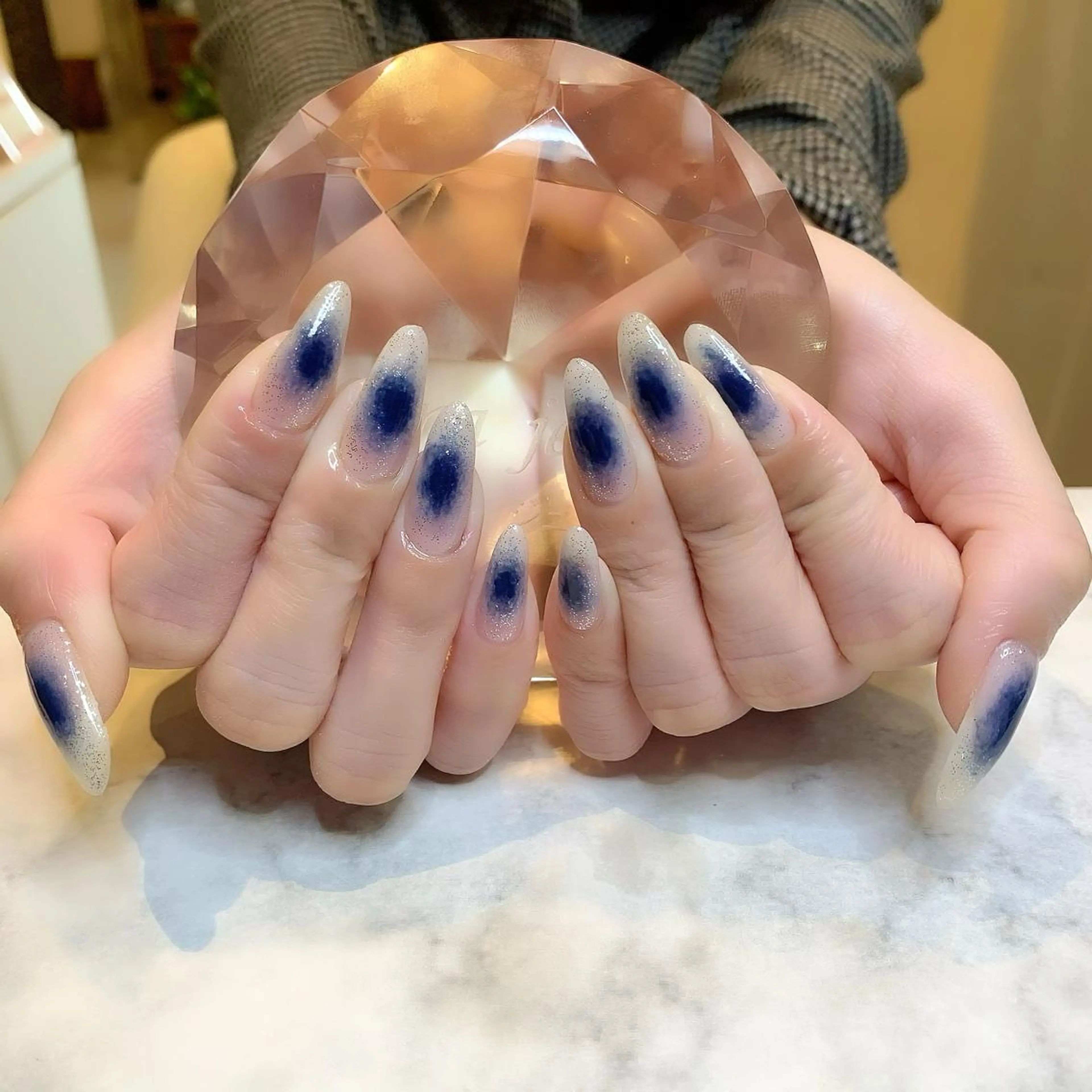 ネイル チークネイル ハンドネイル フットネイル Adite nailのネイルデザイン